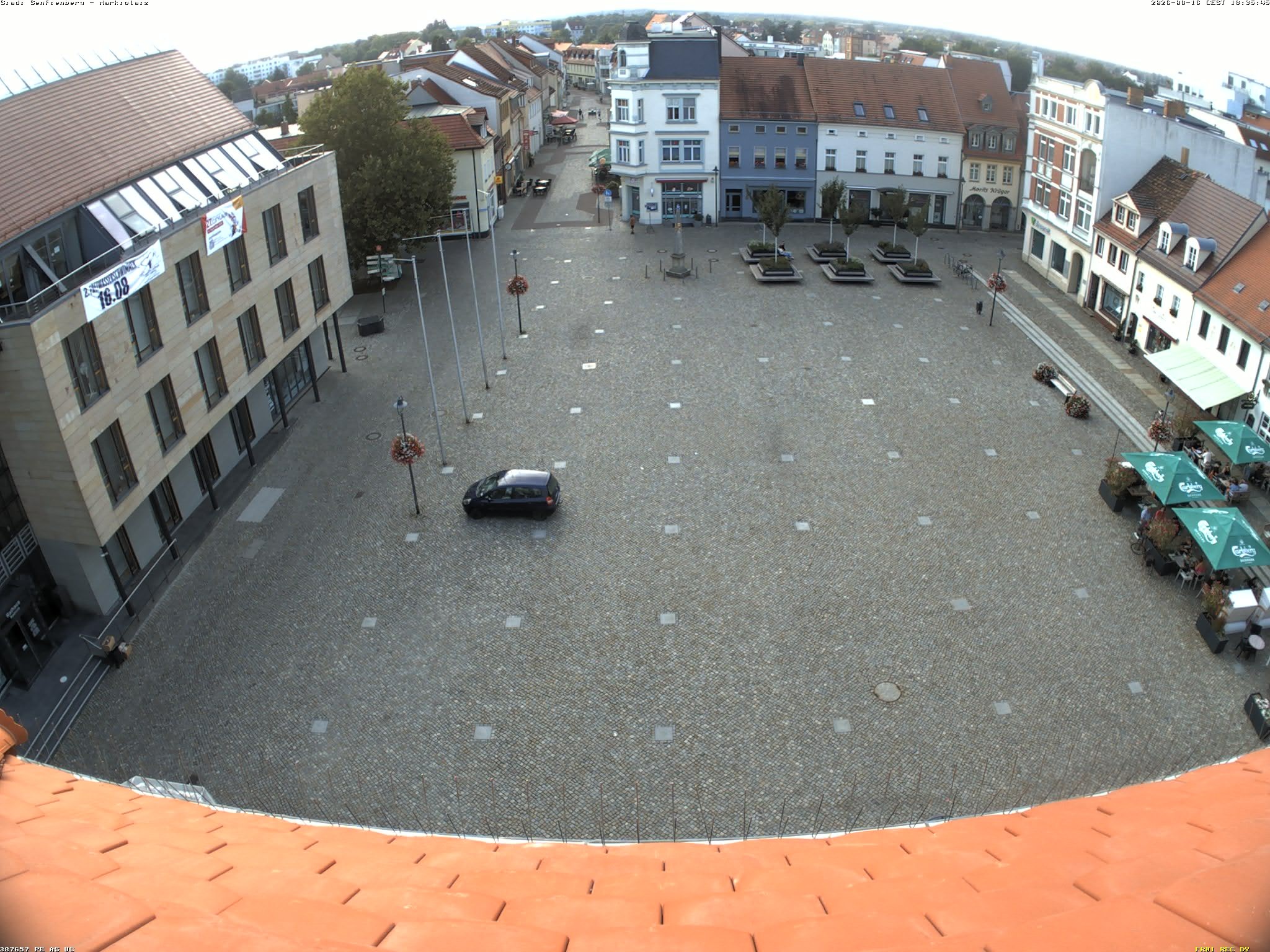 Archiv Foto Webcam Senftenberg Stadtzentrum