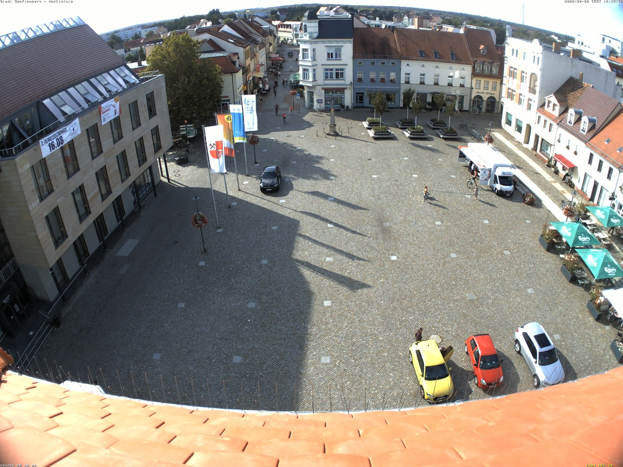 Archiv Foto Webcam Senftenberg Stadtzentrum
