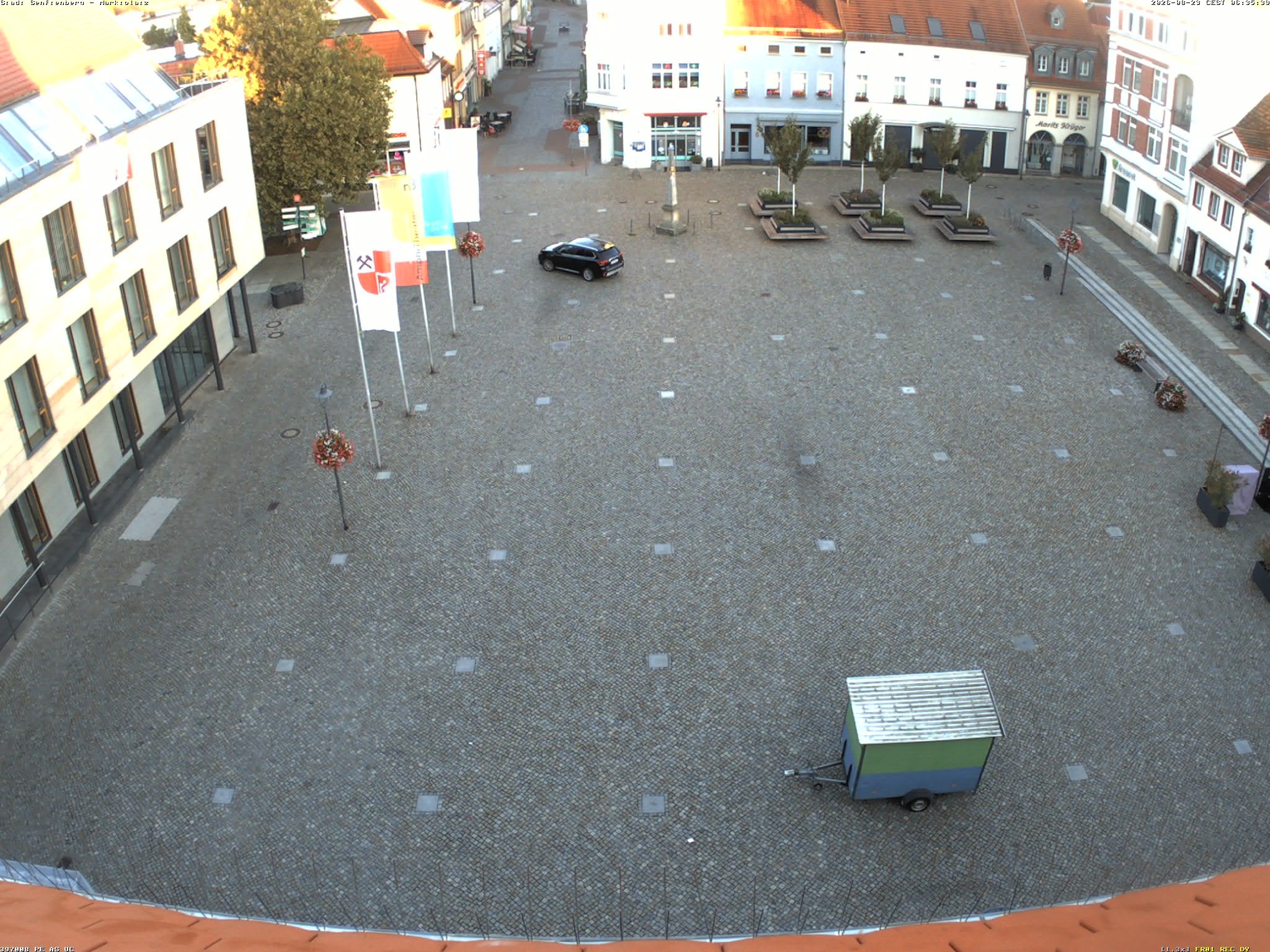 Archiv Foto Webcam Senftenberg Stadtzentrum