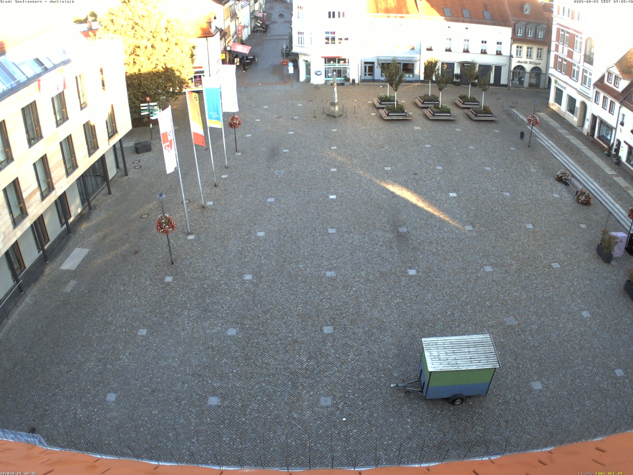 Archiv Foto Webcam Senftenberg Stadtzentrum