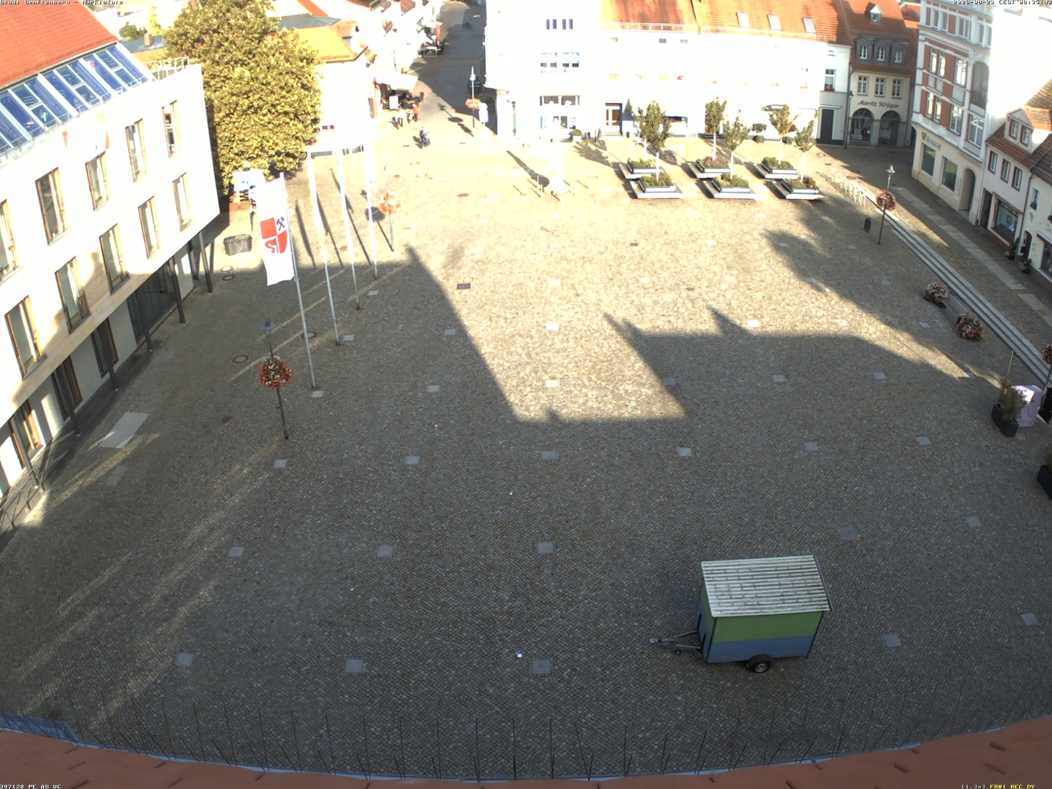 Archiv Foto Webcam Senftenberg Stadtzentrum