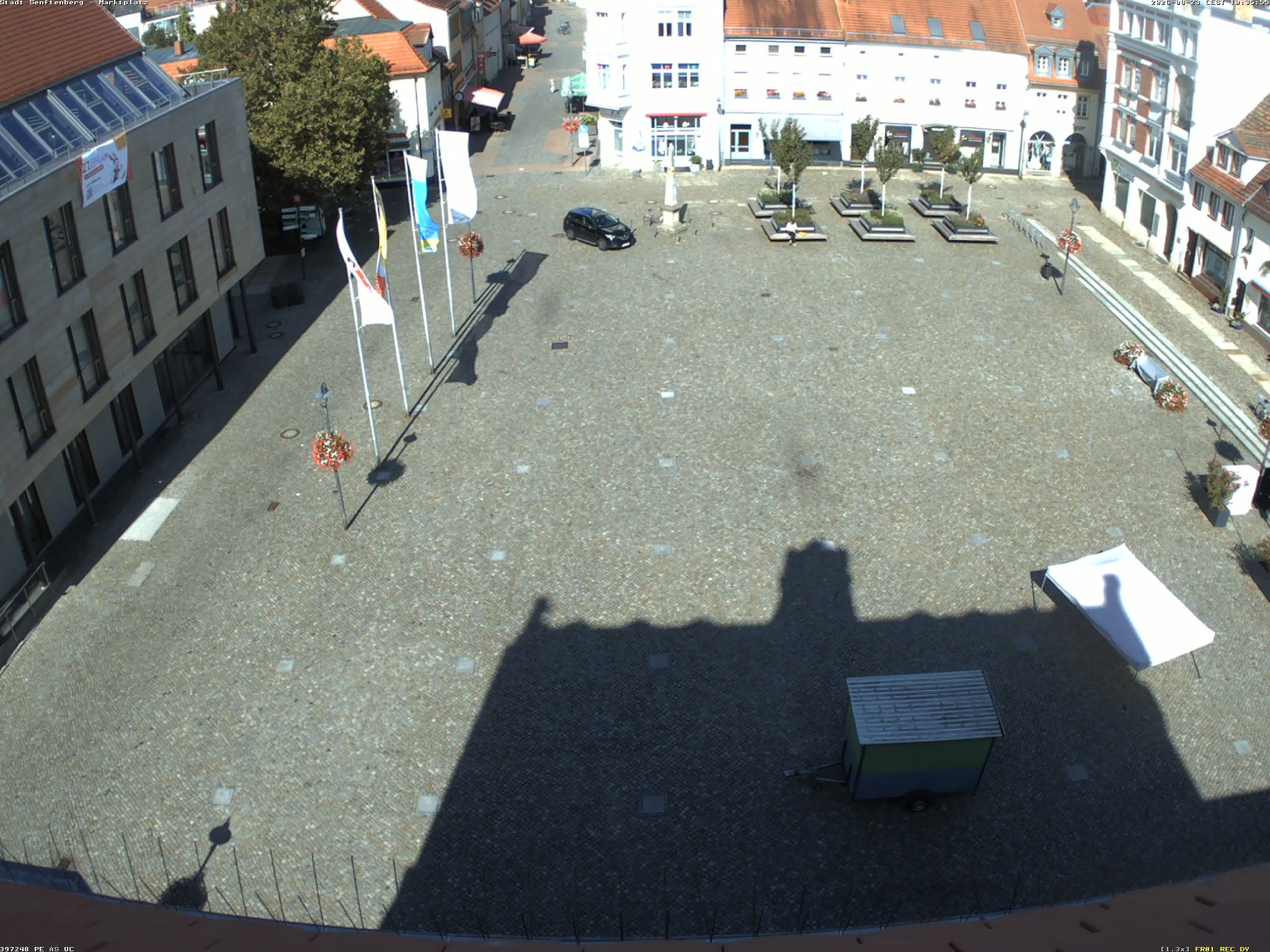 Archiv Foto Webcam Senftenberg Stadtzentrum