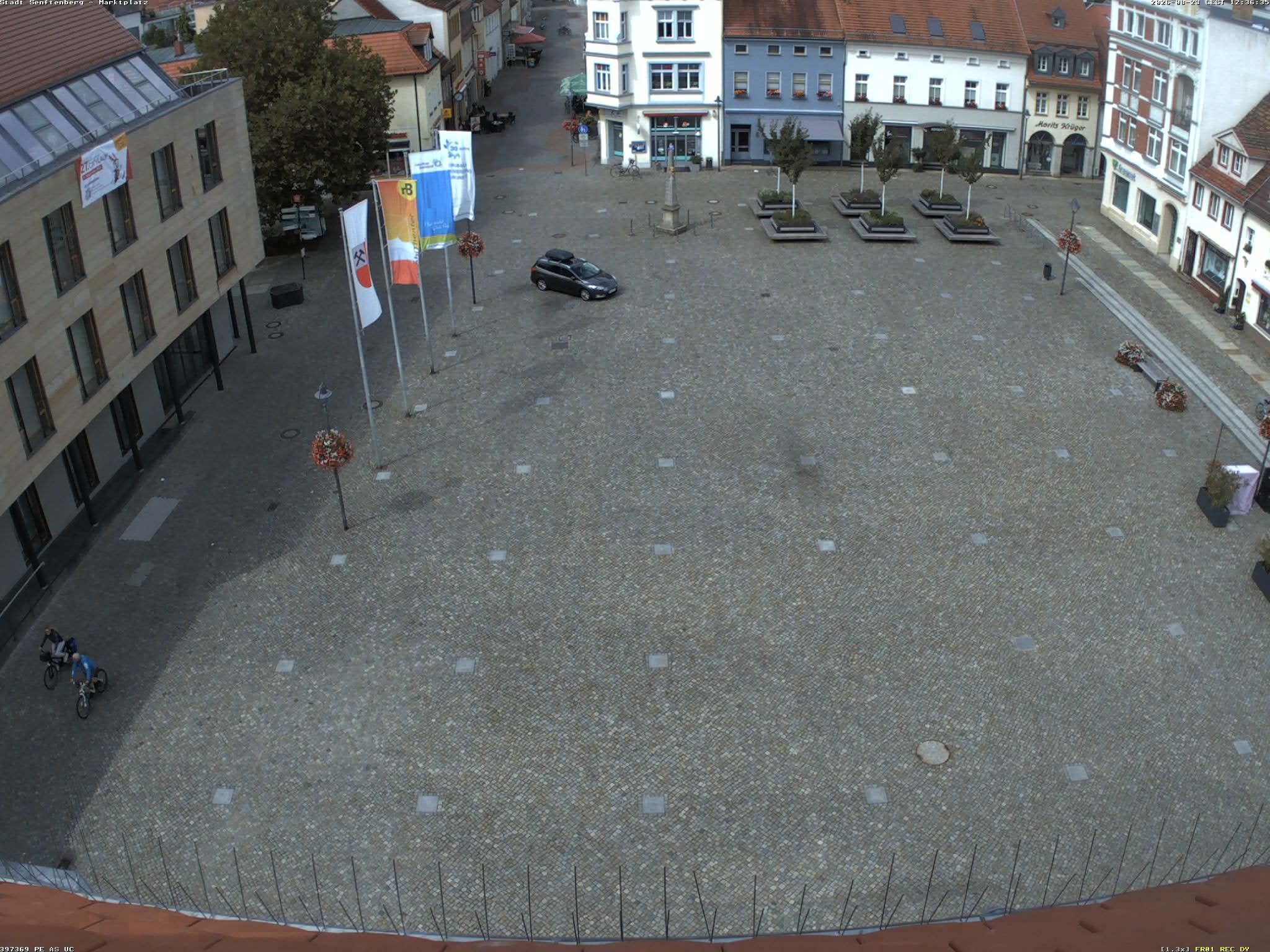 Archiv Foto Webcam Senftenberg Stadtzentrum