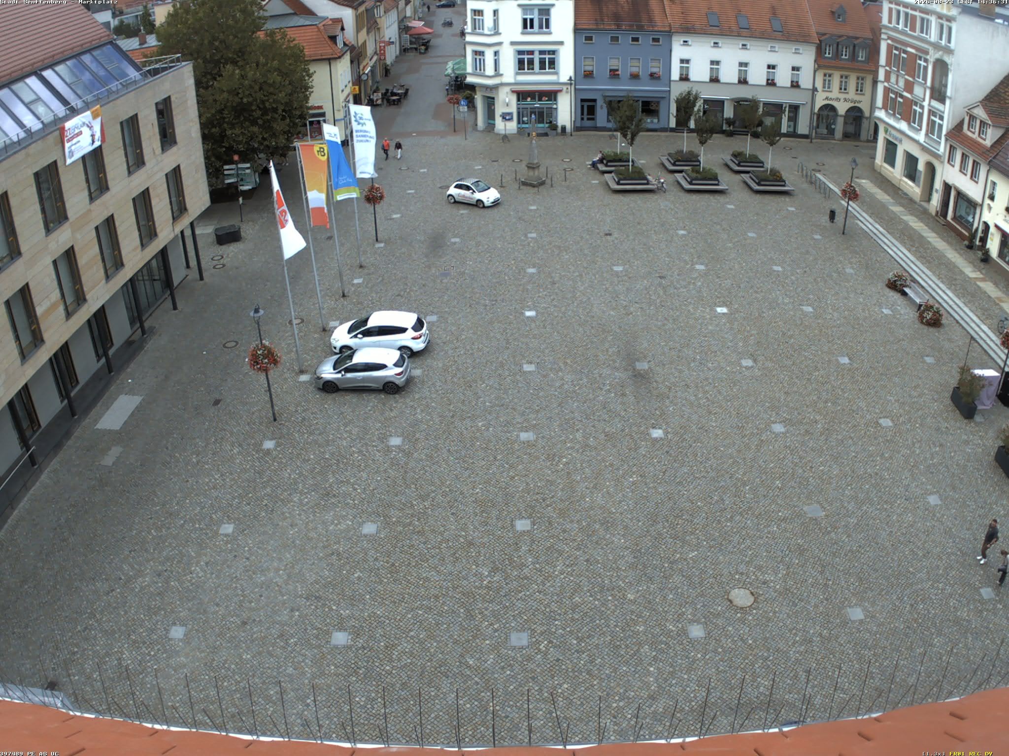 Archiv Foto Webcam Senftenberg Stadtzentrum