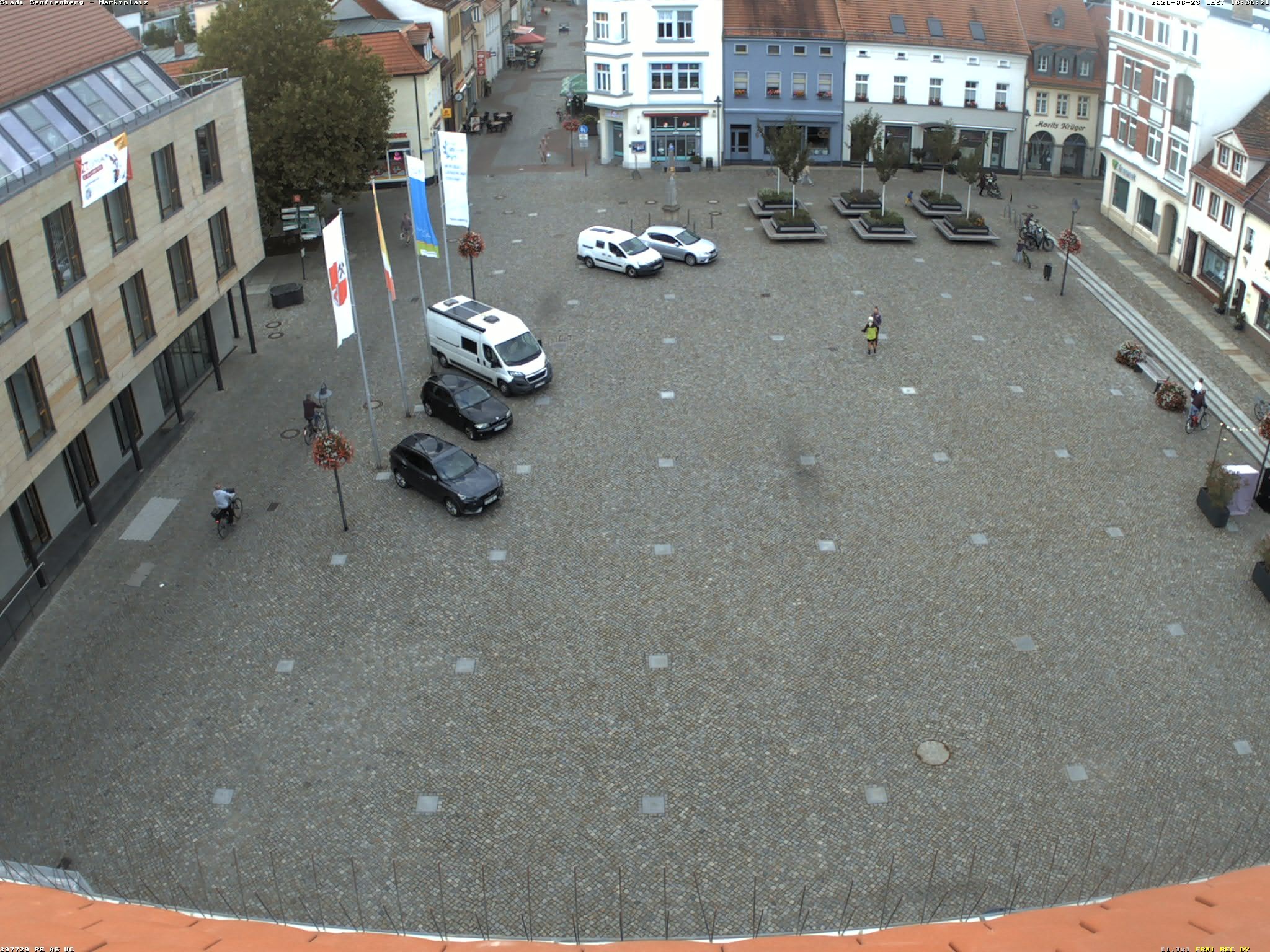 Archiv Foto Webcam Senftenberg Stadtzentrum