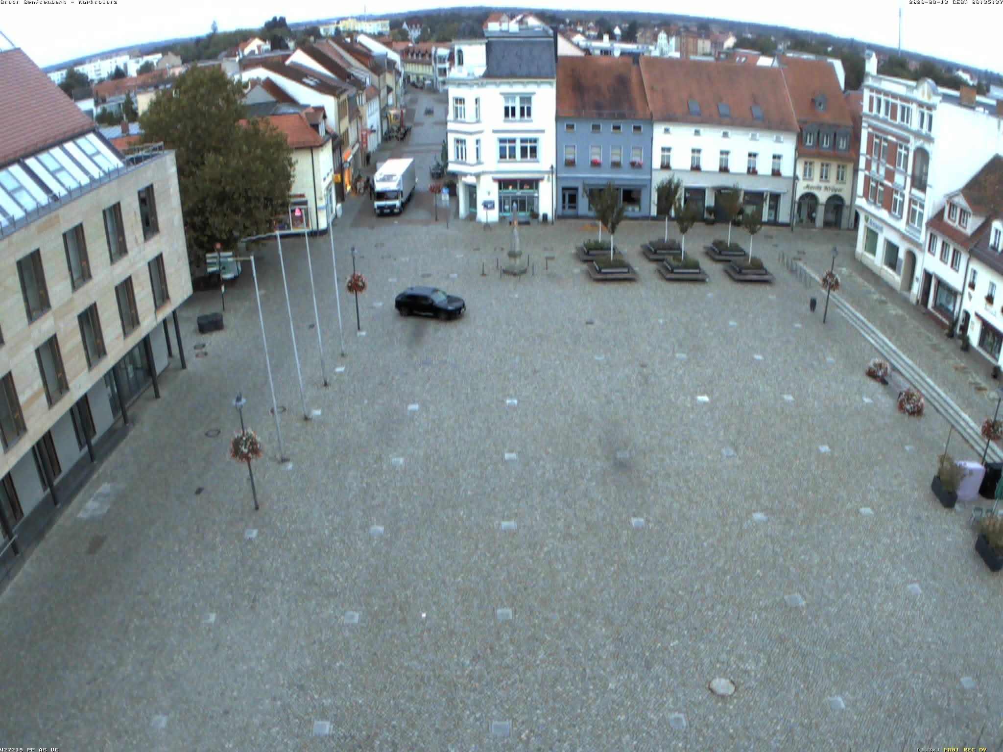 Archiv Foto Webcam Senftenberg Stadtzentrum
