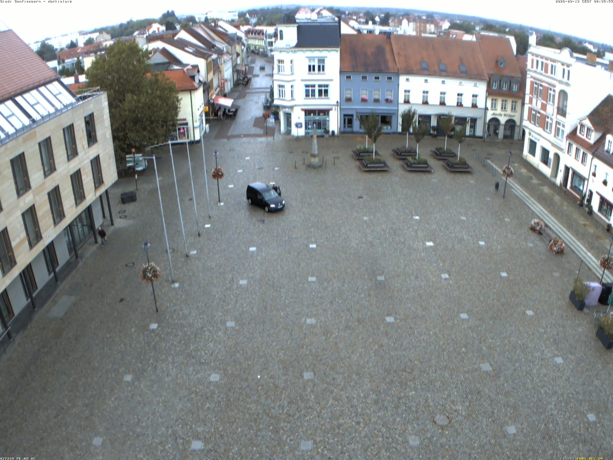 Archiv Foto Webcam Senftenberg Stadtzentrum
