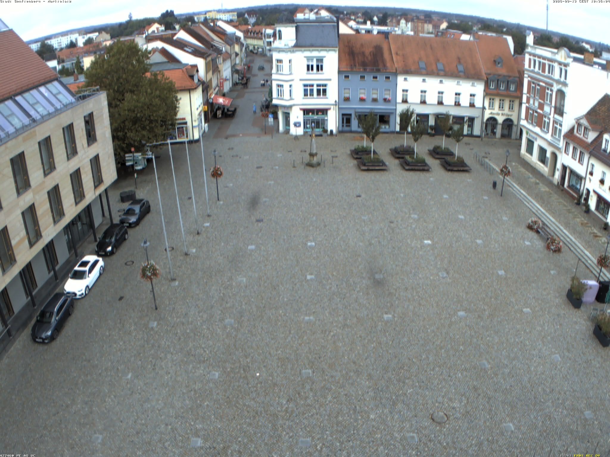 Archiv Foto Webcam Senftenberg Stadtzentrum