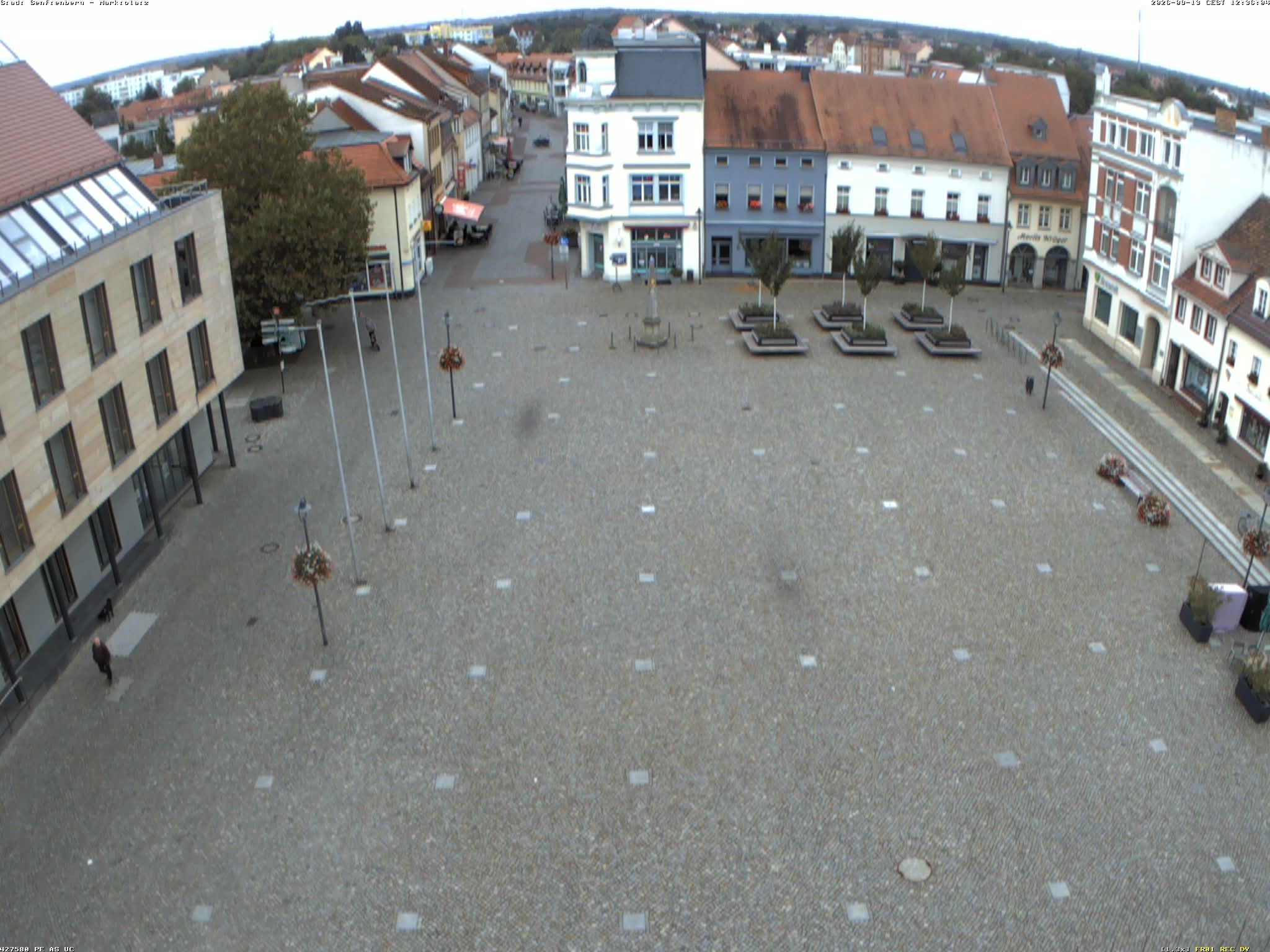 Archiv Foto Webcam Senftenberg Stadtzentrum