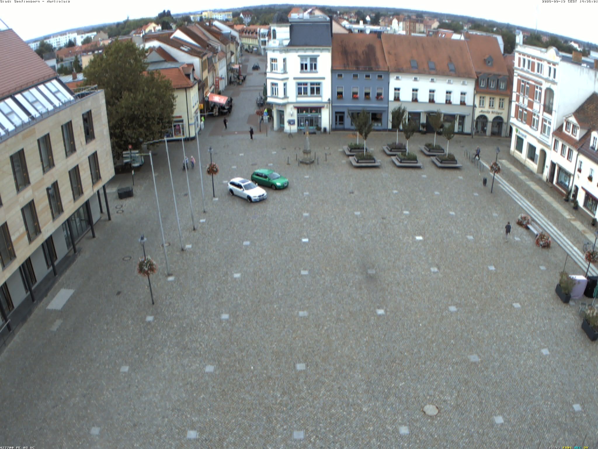 Archiv Foto Webcam Senftenberg Stadtzentrum