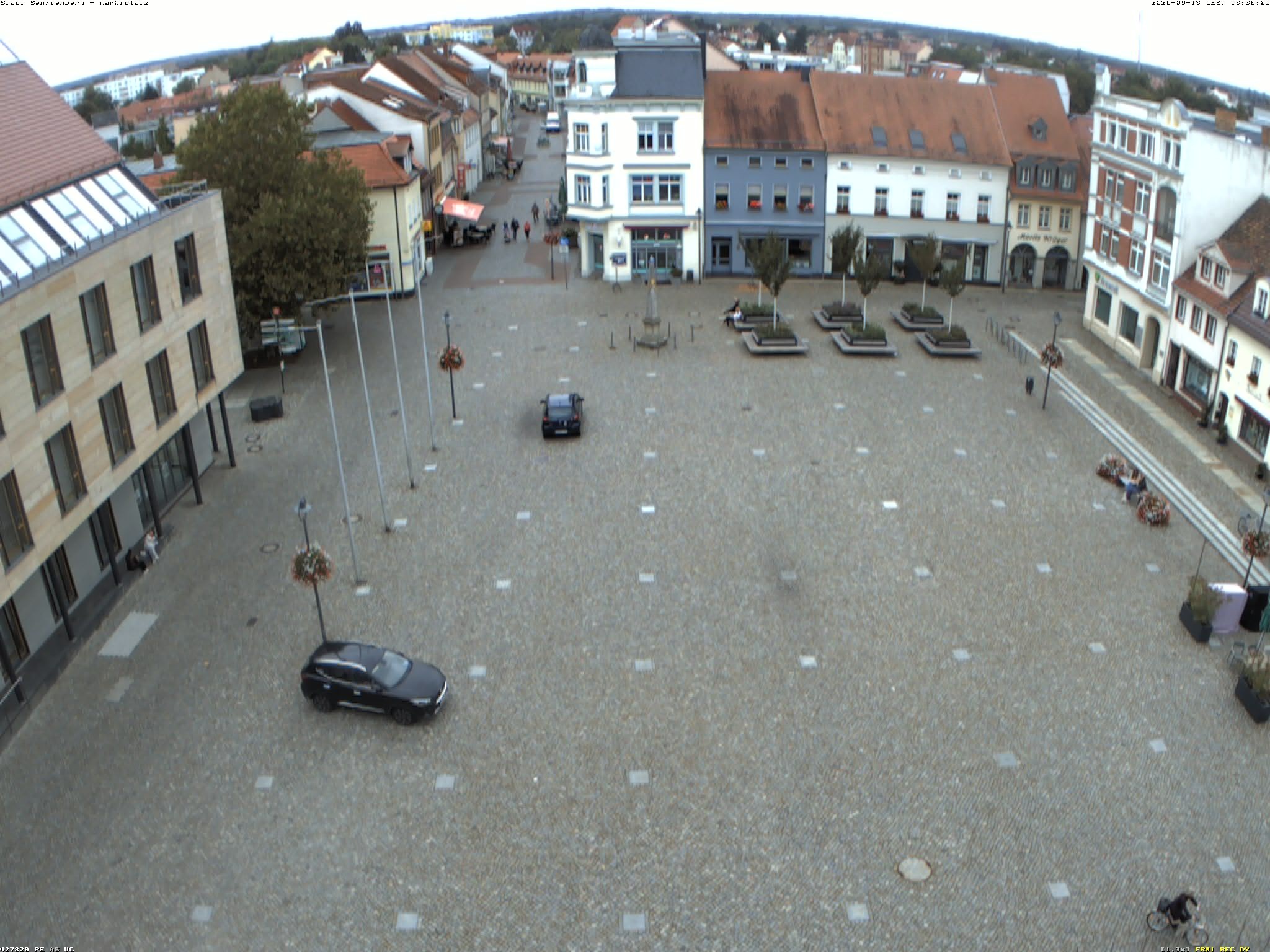 Archiv Foto Webcam Senftenberg Stadtzentrum