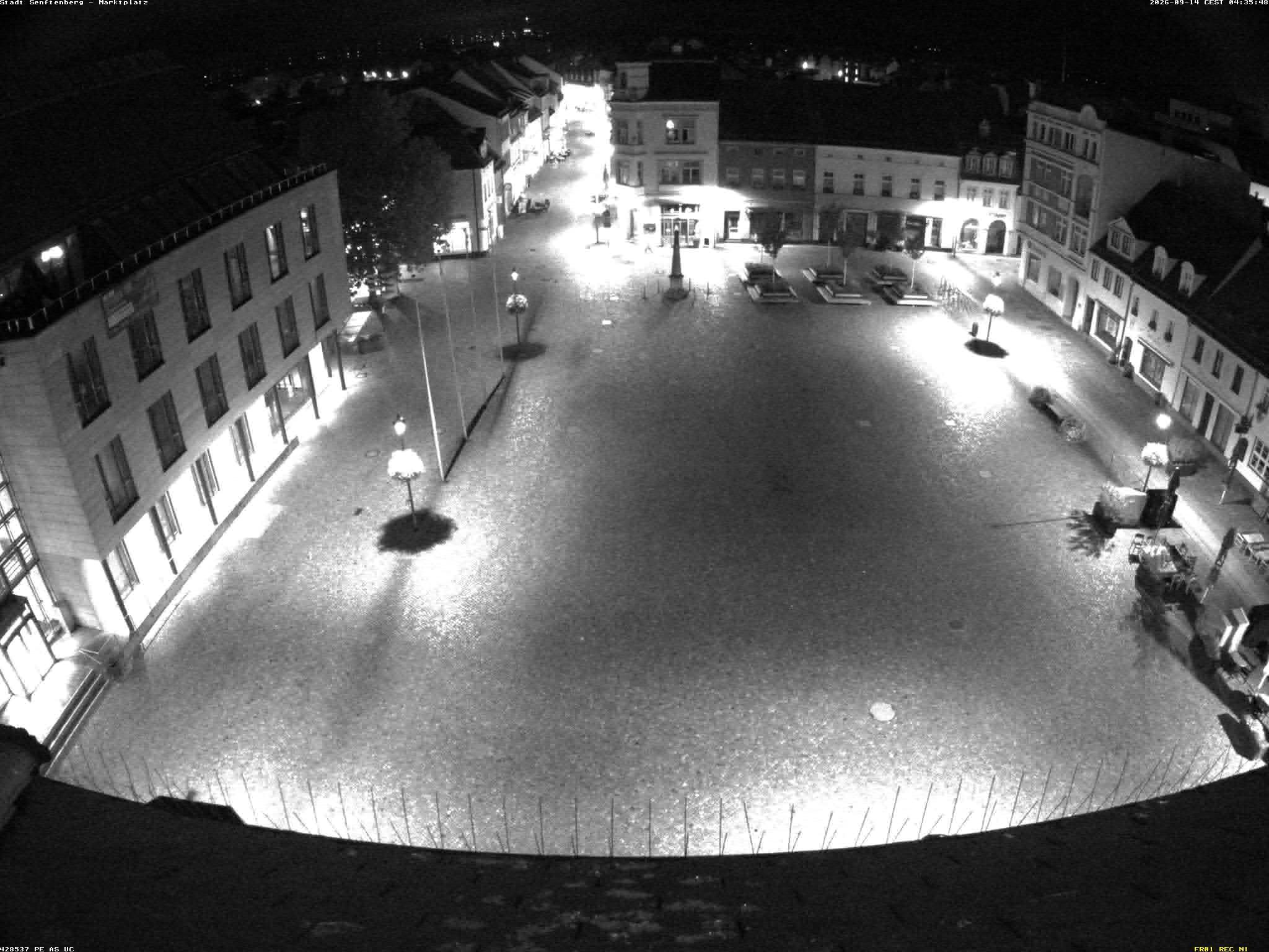Archived image Webcam City Center Senftenberg