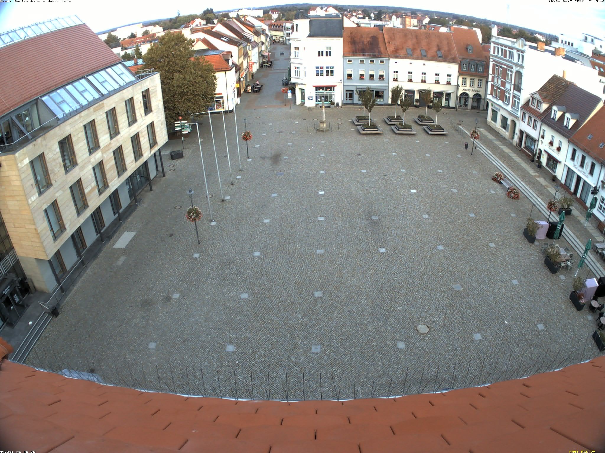 Archiv Foto Webcam Senftenberg Stadtzentrum