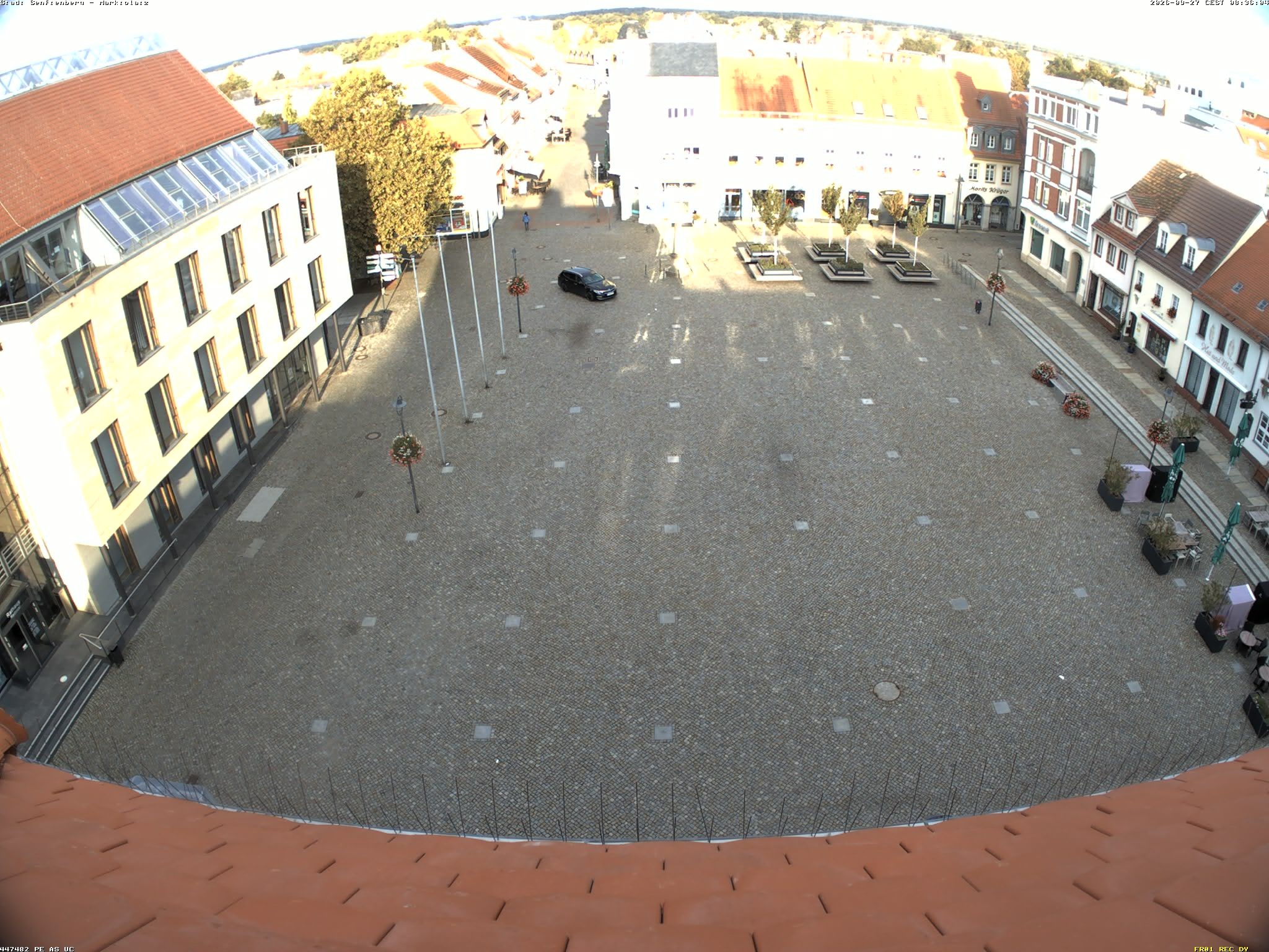 Archiv Foto Webcam Senftenberg Stadtzentrum