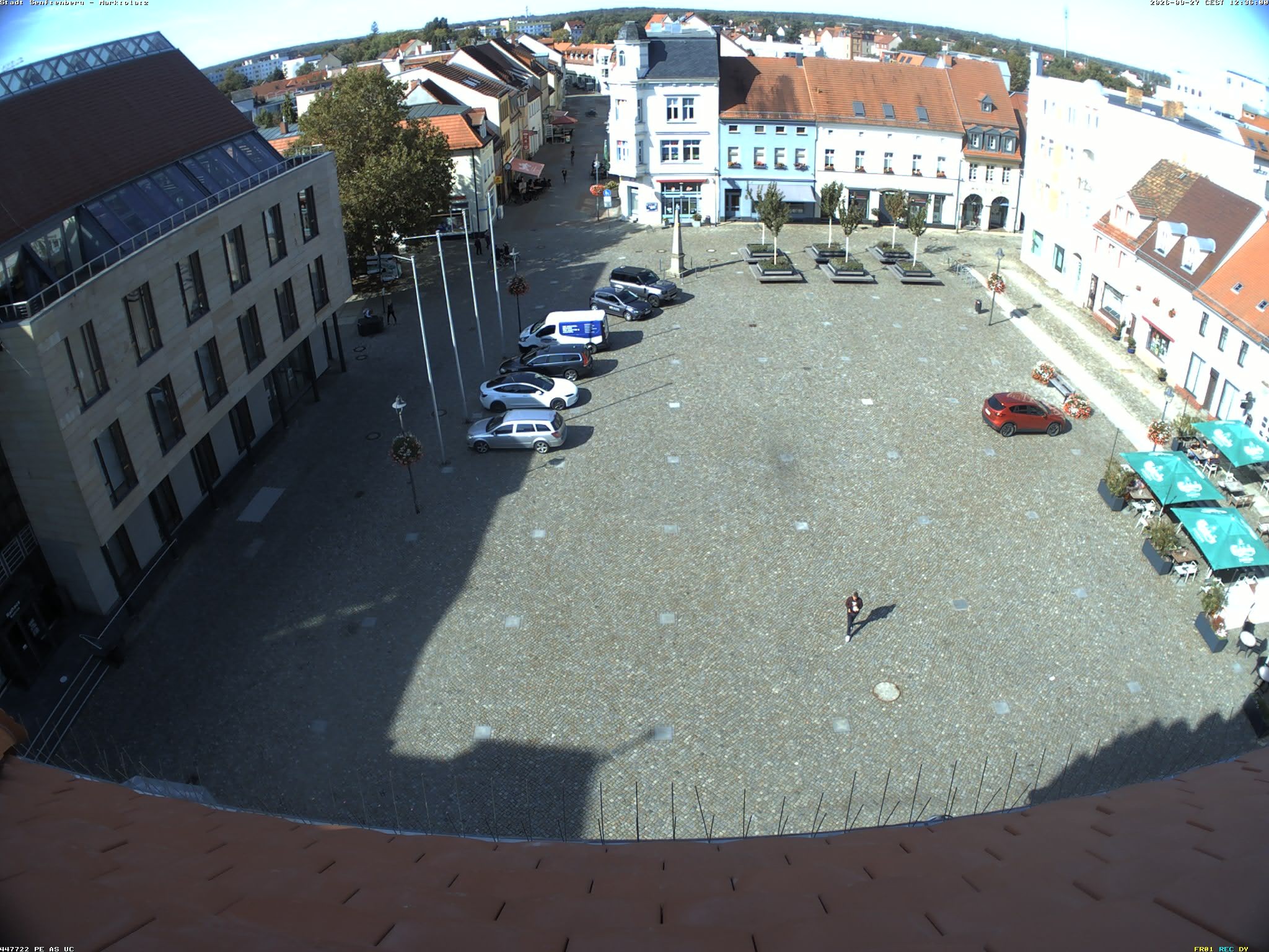Archiv Foto Webcam Senftenberg Stadtzentrum