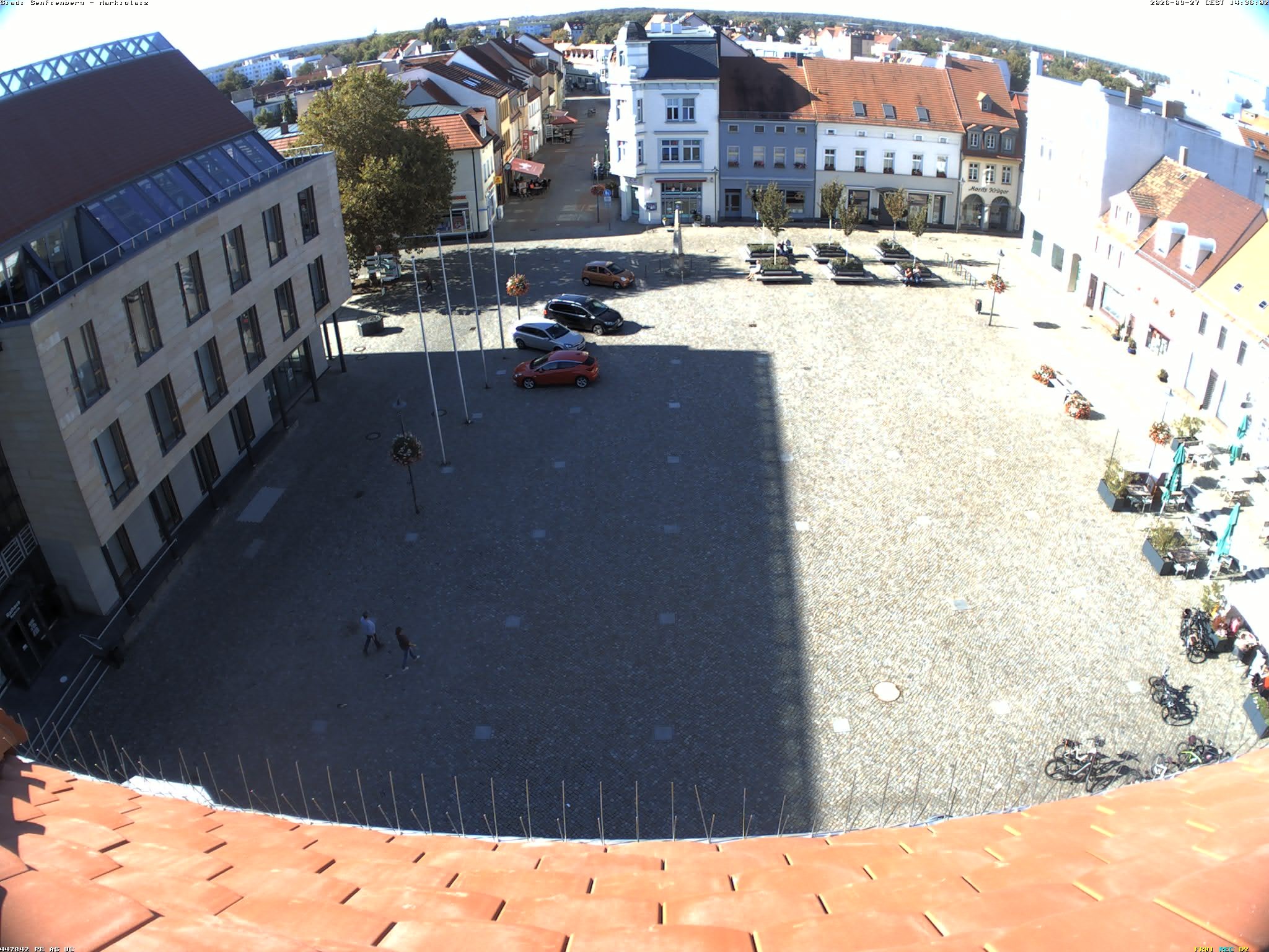 Archiv Foto Webcam Senftenberg Stadtzentrum