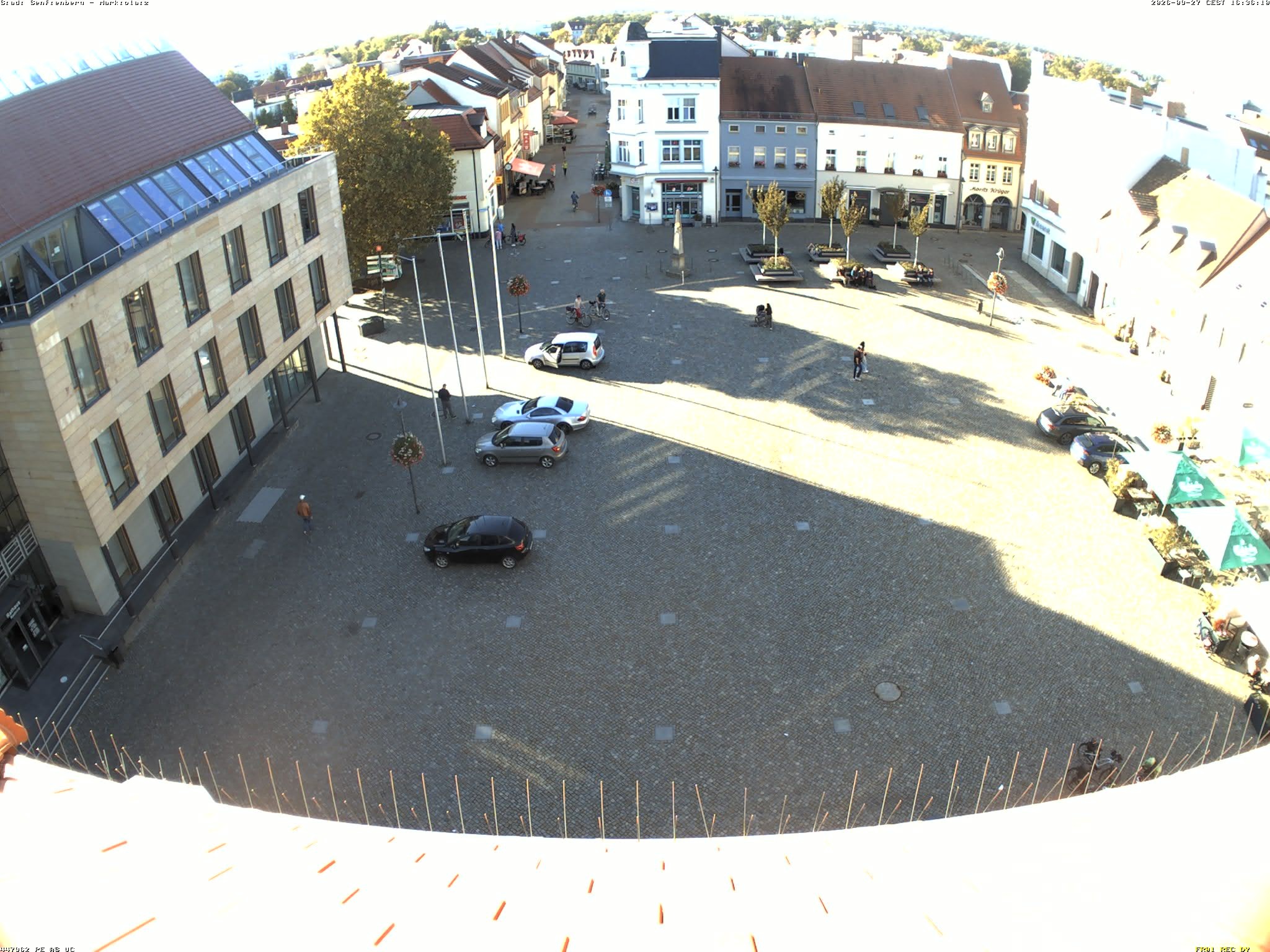 Archiv Foto Webcam Senftenberg Stadtzentrum