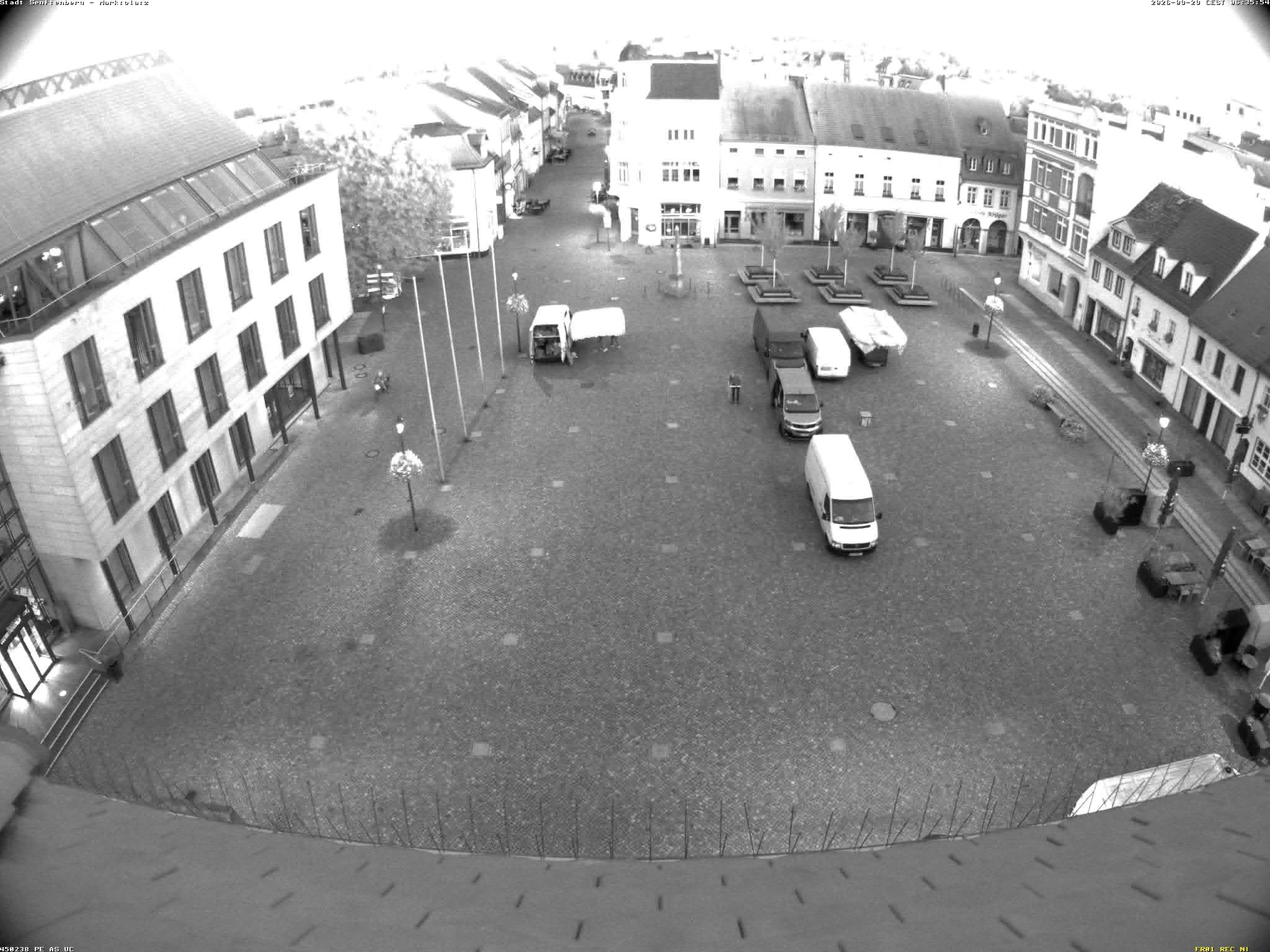 Archiv Foto Webcam Senftenberg Stadtzentrum