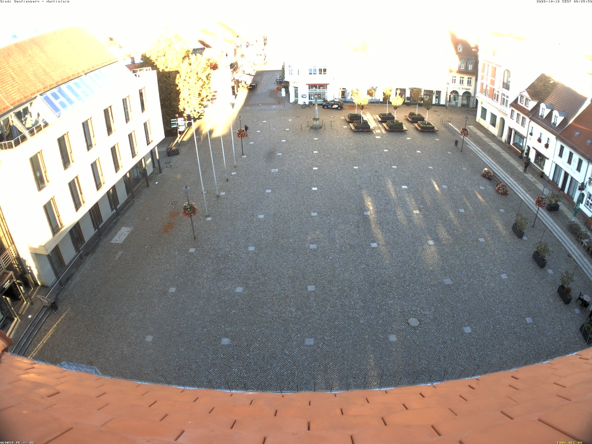Archiv Foto Webcam Senftenberg Stadtzentrum