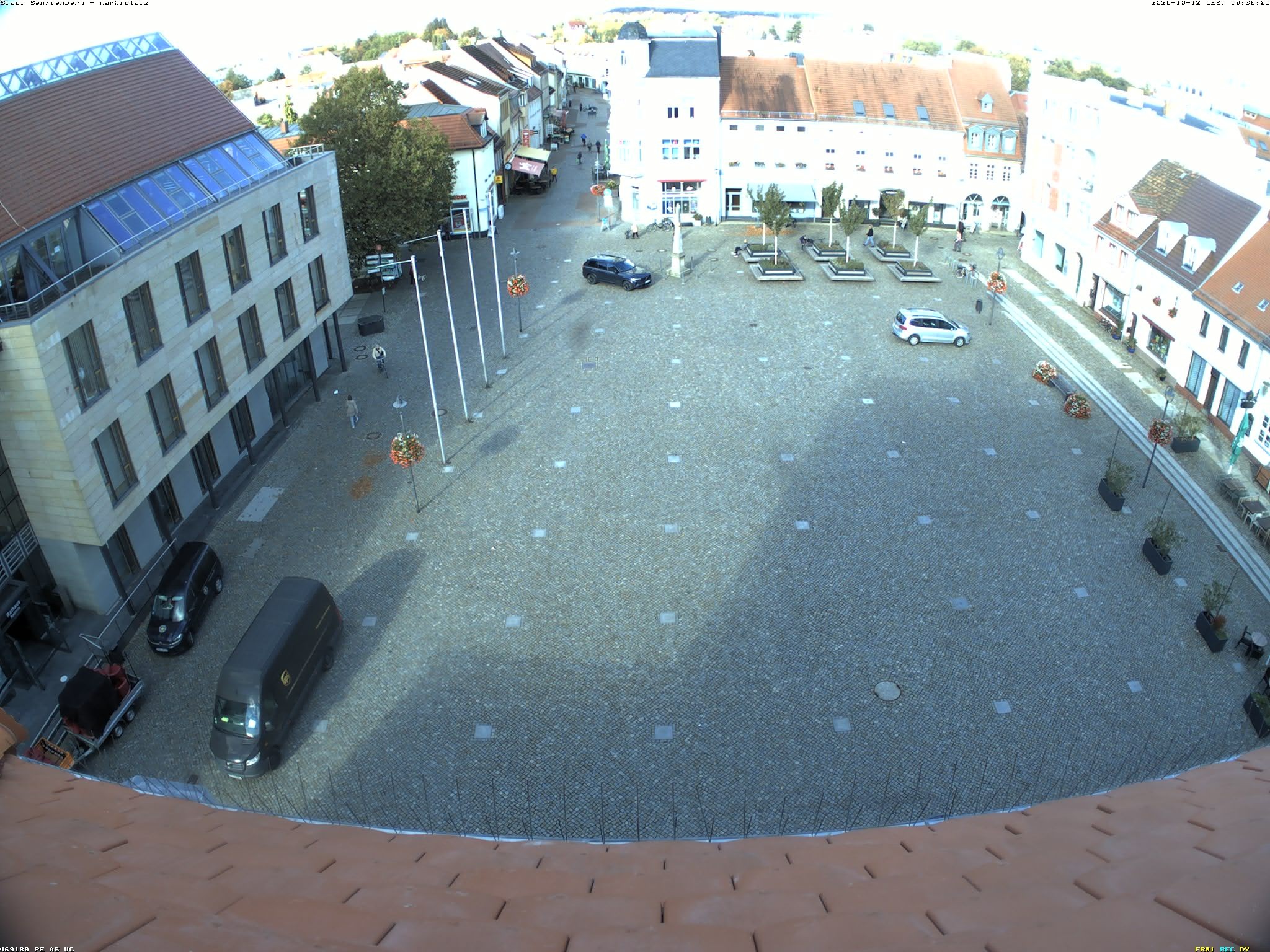 Archiv Foto Webcam Senftenberg Stadtzentrum
