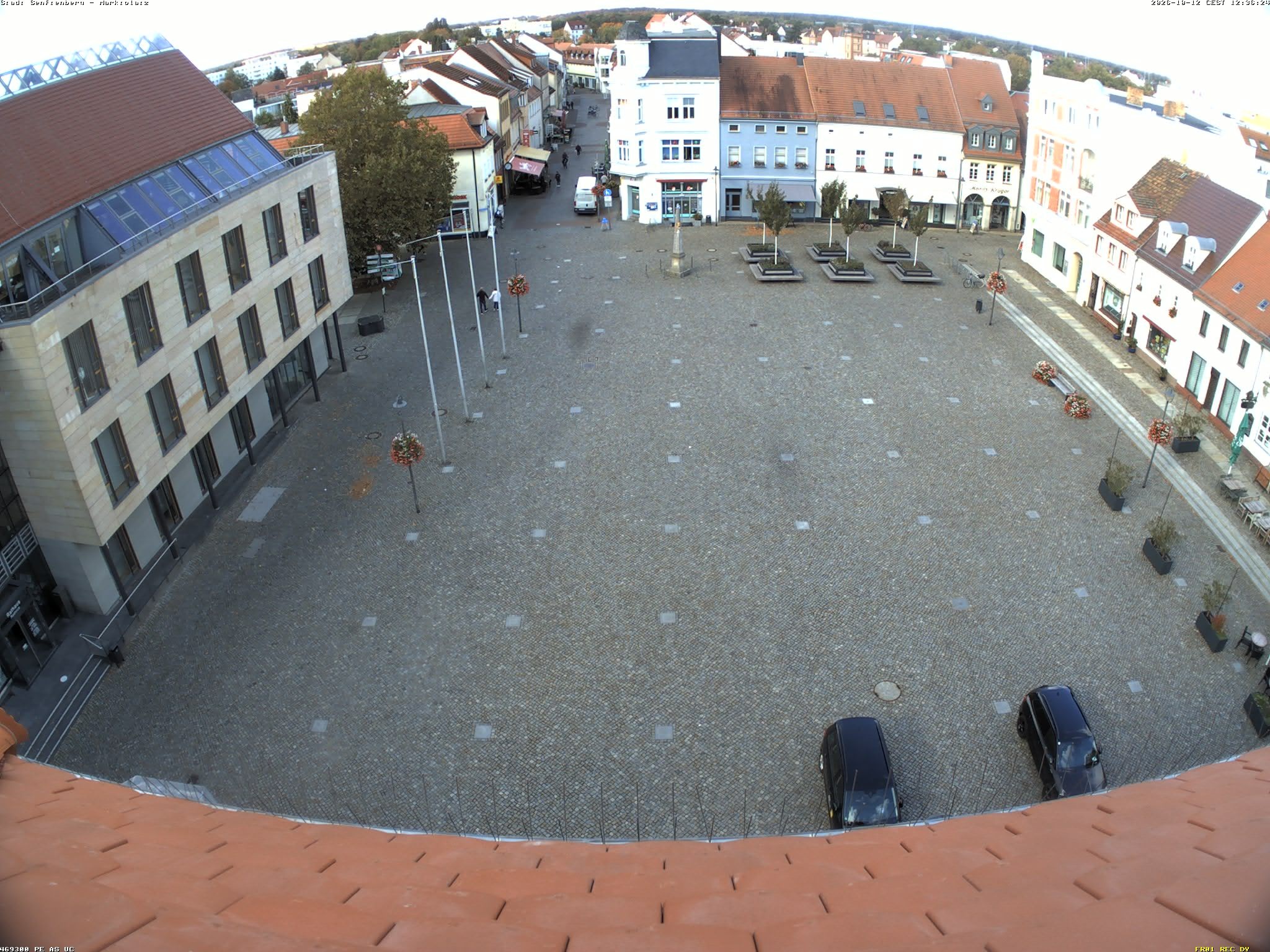 Archiv Foto Webcam Senftenberg Stadtzentrum