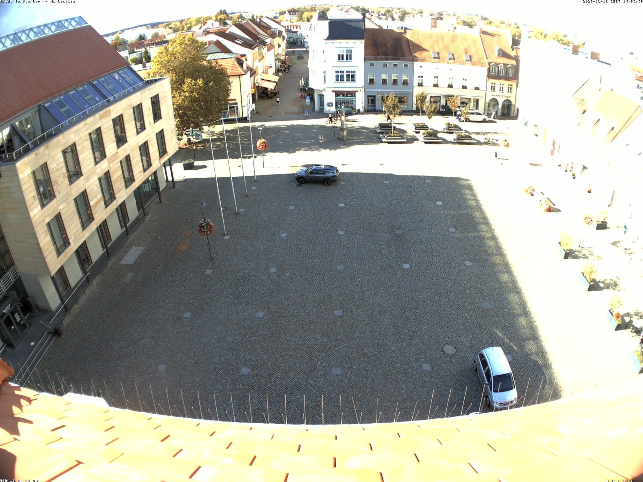 Archiv Foto Webcam Senftenberg Stadtzentrum