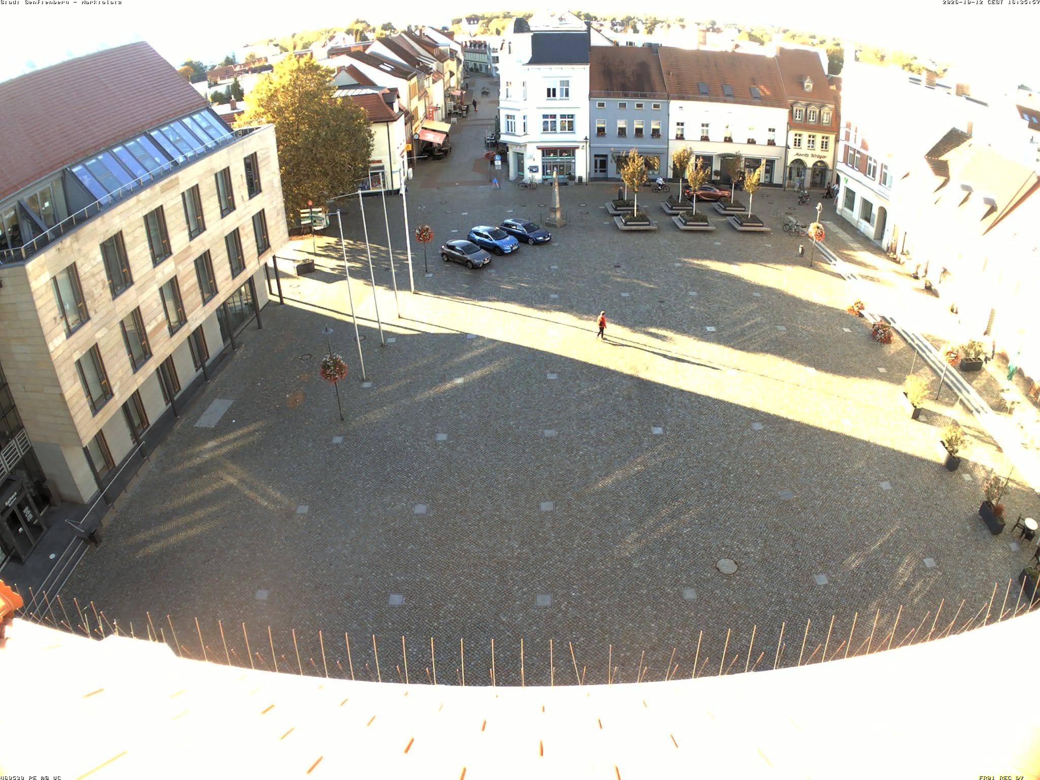Archiv Foto Webcam Senftenberg Stadtzentrum