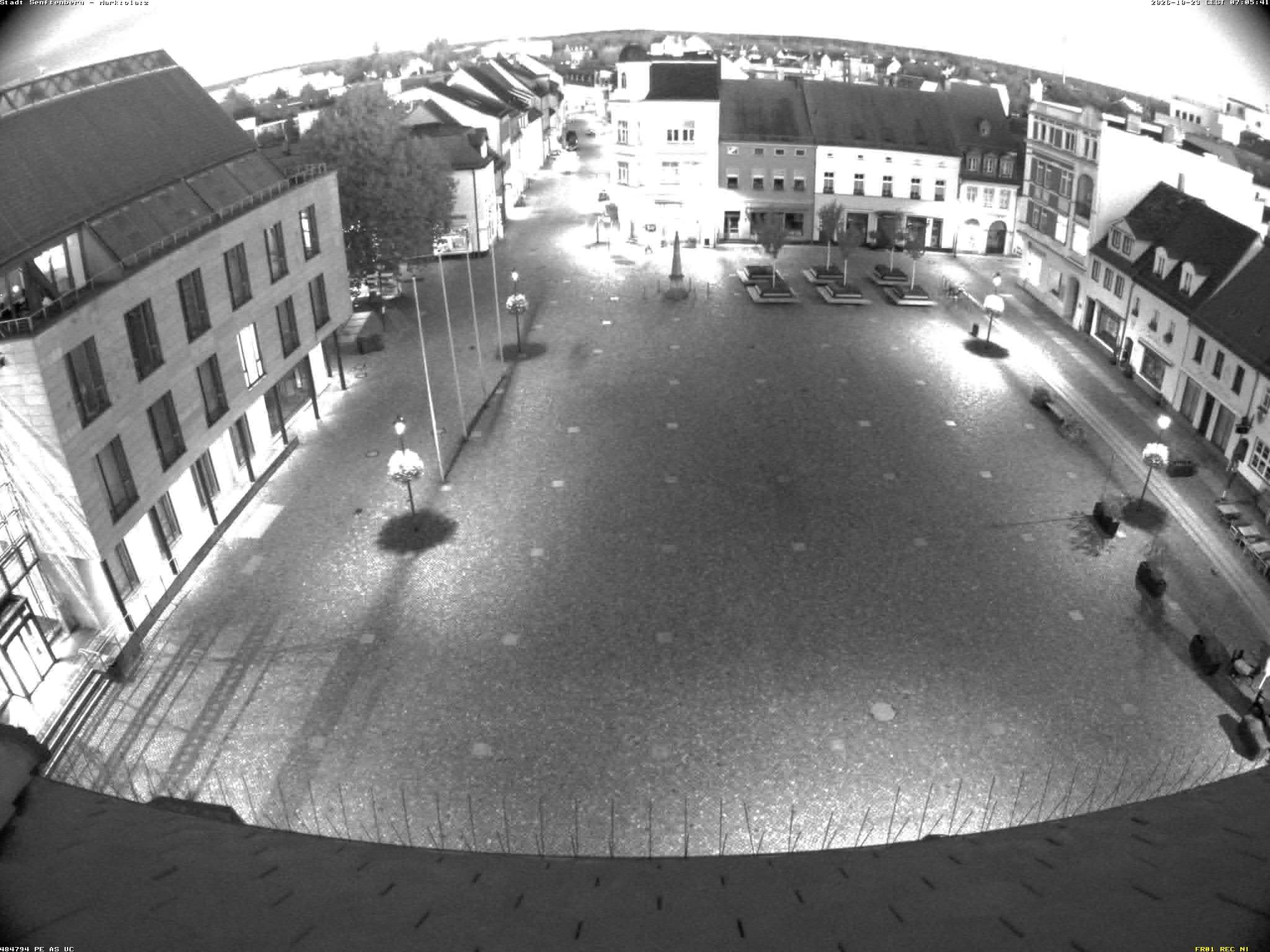 Archiv Foto Webcam Senftenberg Stadtzentrum