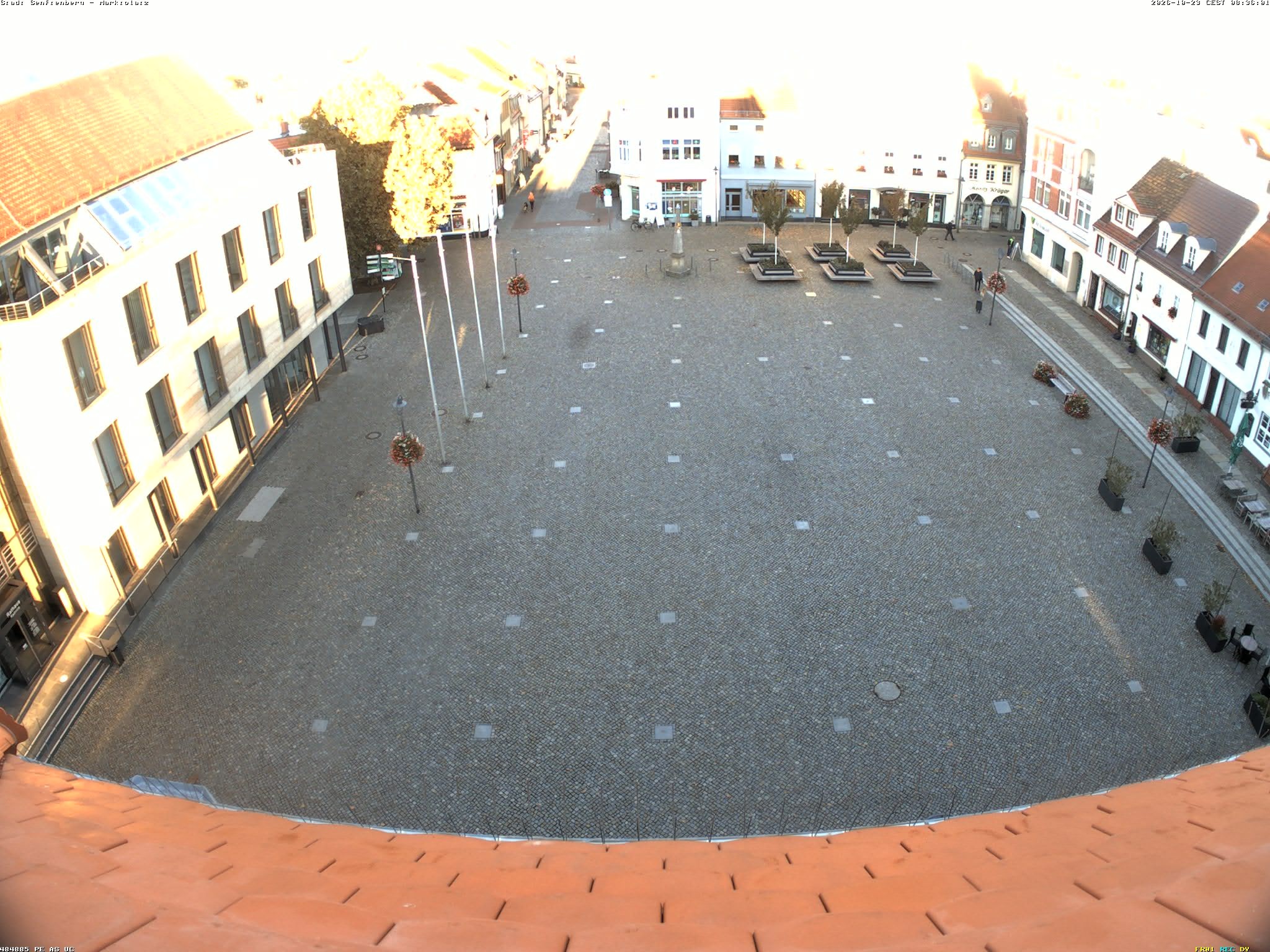 Archiv Foto Webcam Senftenberg Stadtzentrum