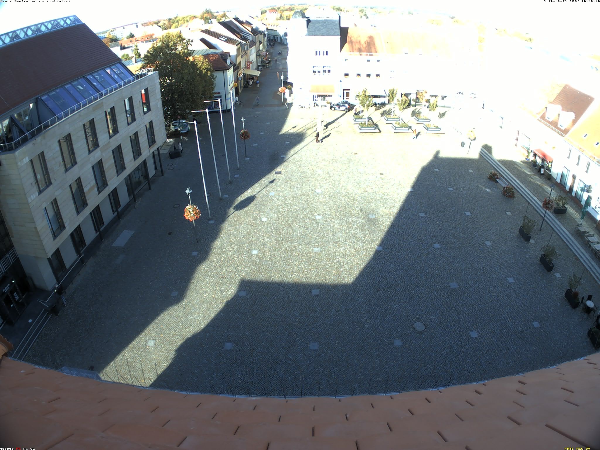 Archiv Foto Webcam Senftenberg Stadtzentrum