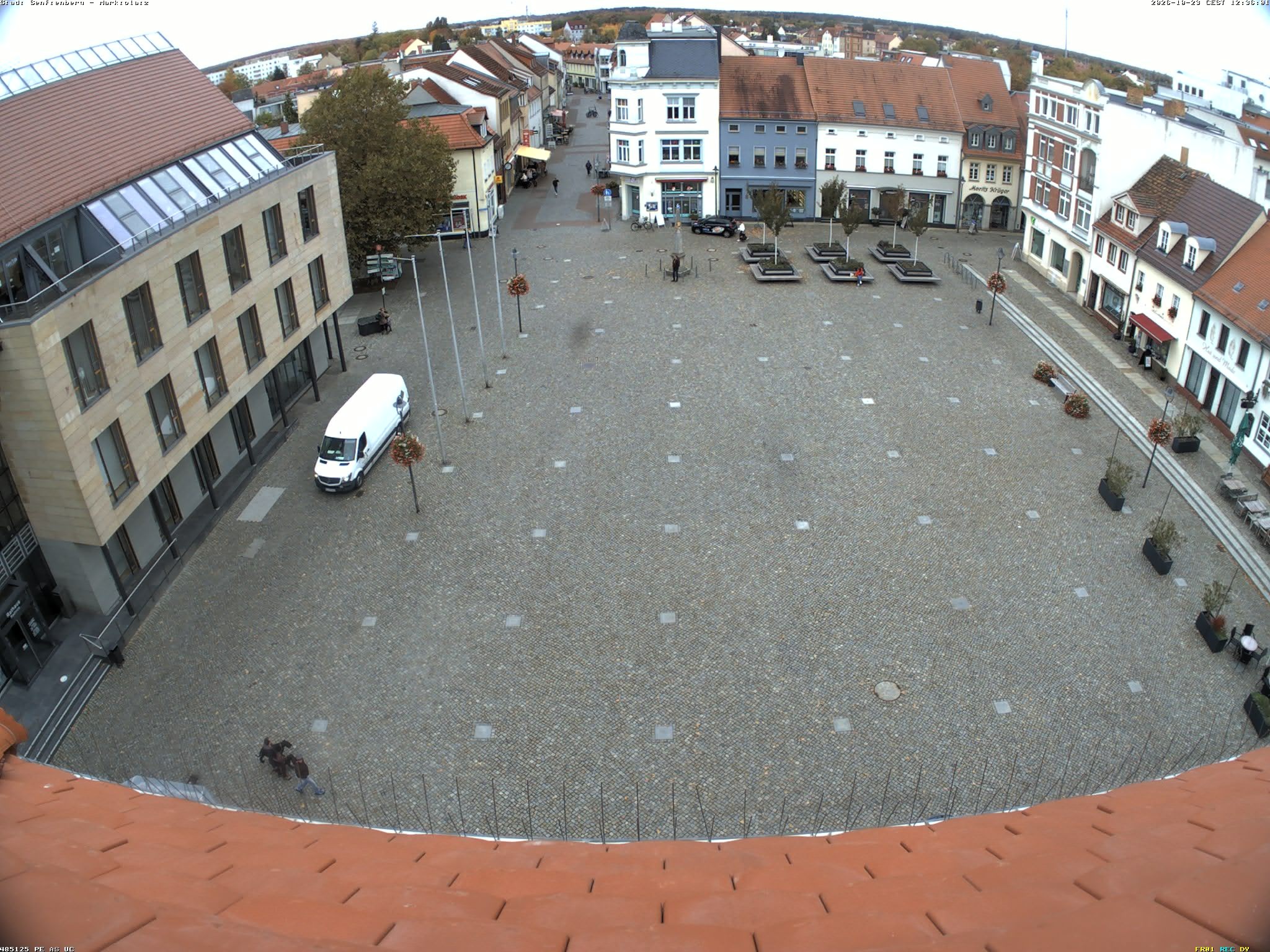 Archived image Webcam City Center Senftenberg