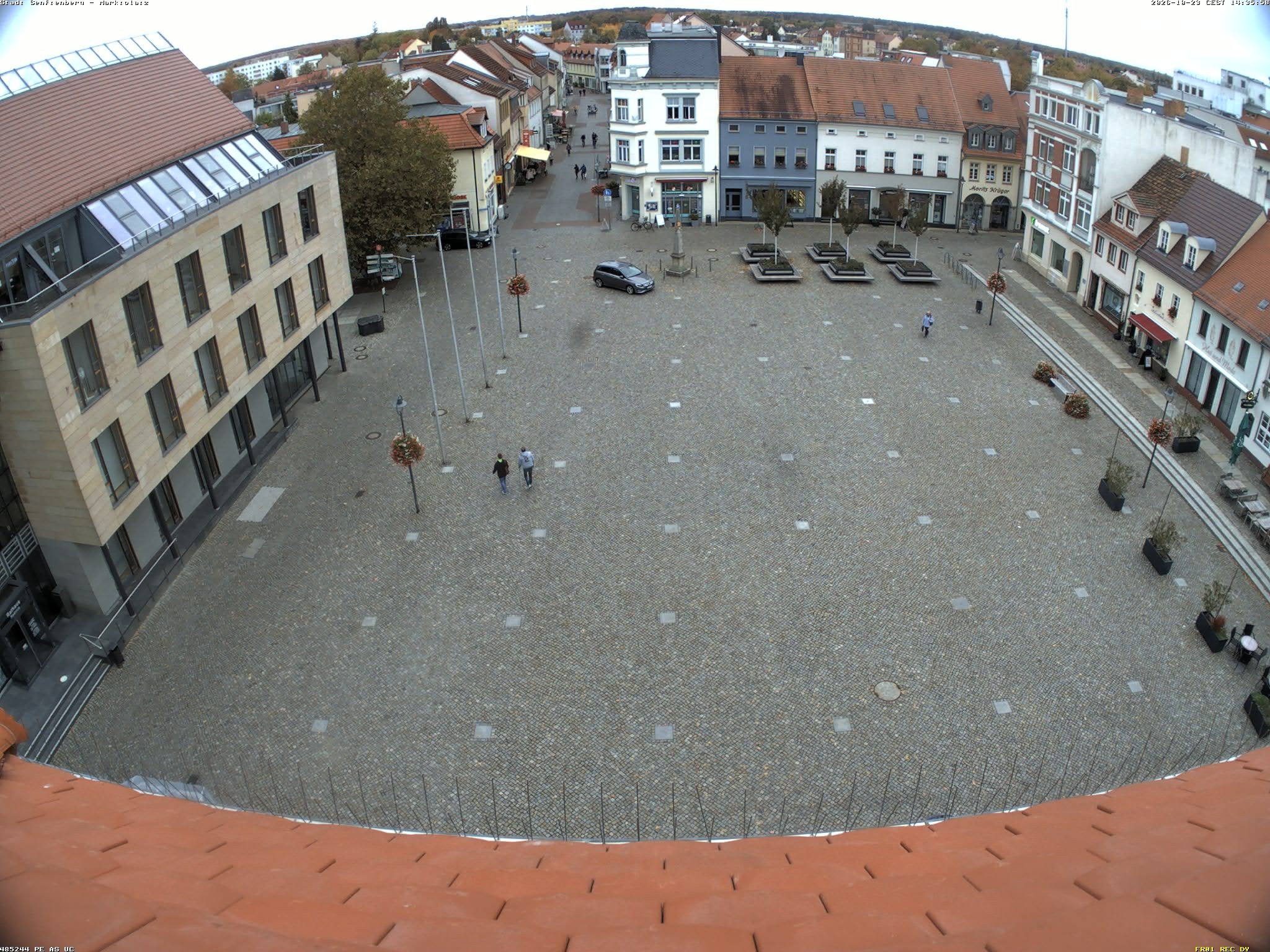 Archived image Webcam City Center Senftenberg