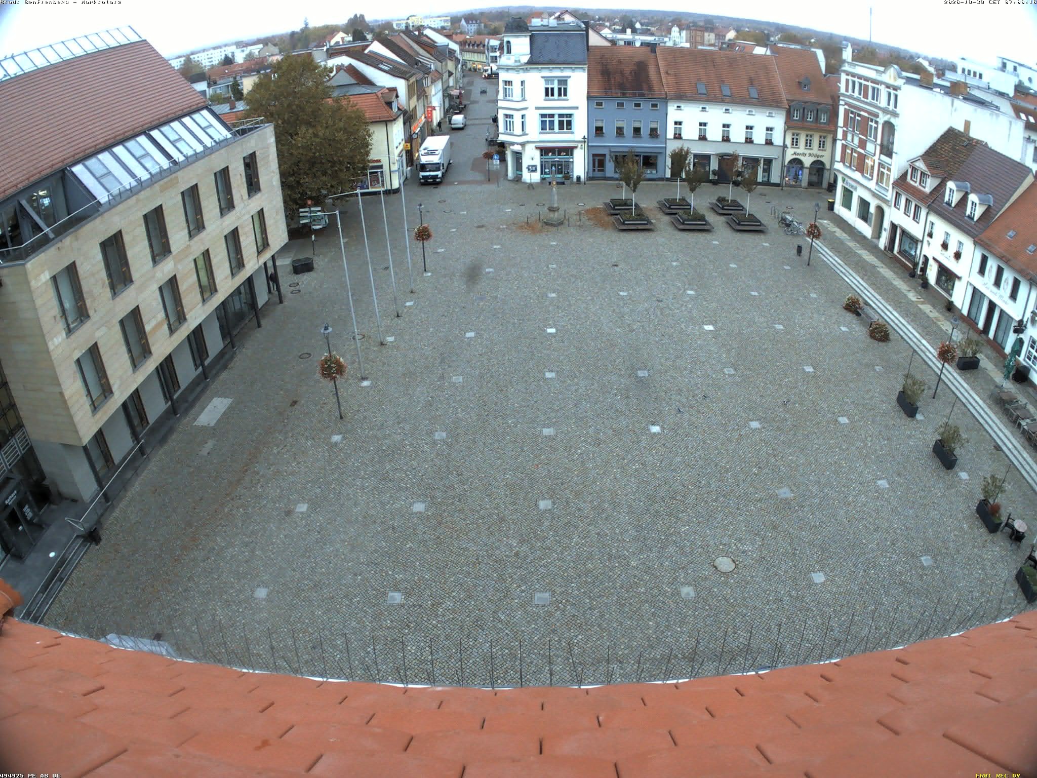 Archiv Foto Webcam Senftenberg Stadtzentrum