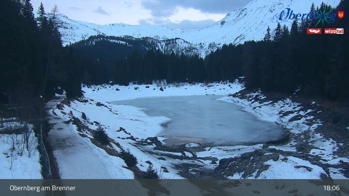 Archived image Webcam Lake Obernberg Brenner