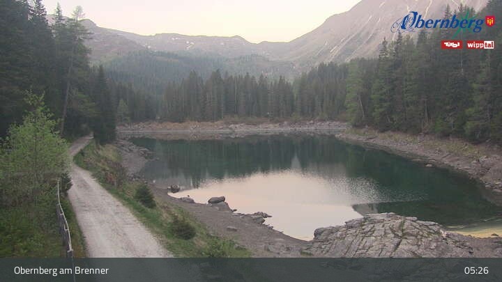 Archived image Webcam Lake Obernberg Brenner