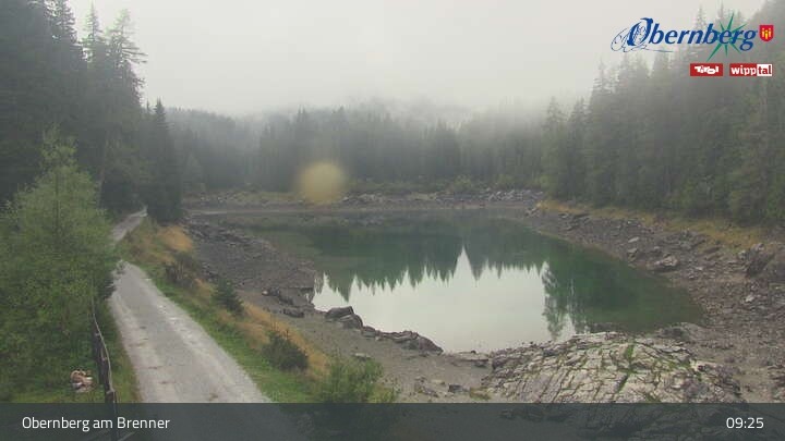 Archived image Webcam Lake Obernberg Brenner