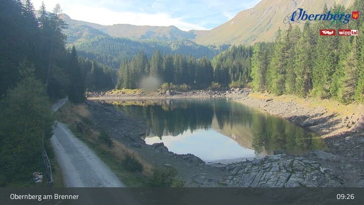 Archived image Webcam Lake Obernberg Brenner