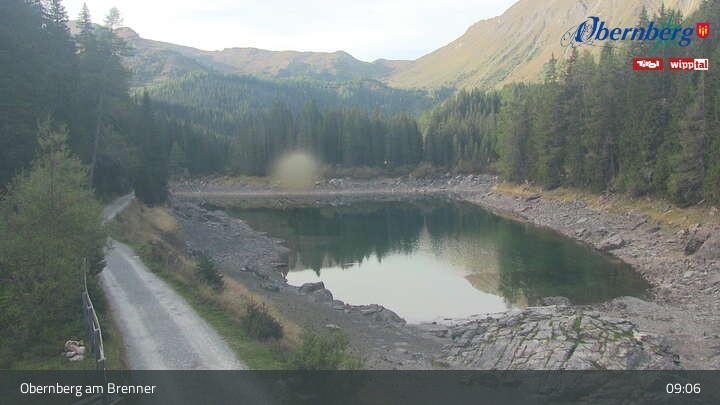 Archived image Webcam Lake Obernberg Brenner