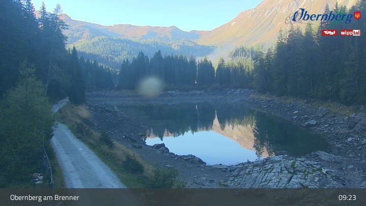 Archived image Webcam Lake Obernberg Brenner