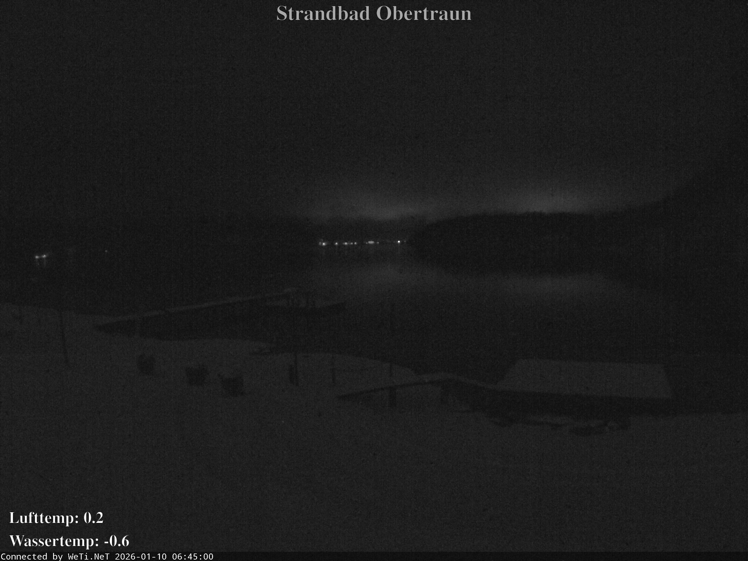 Archiv Foto Webcam Hallstätter See: Strandbad Obertraun