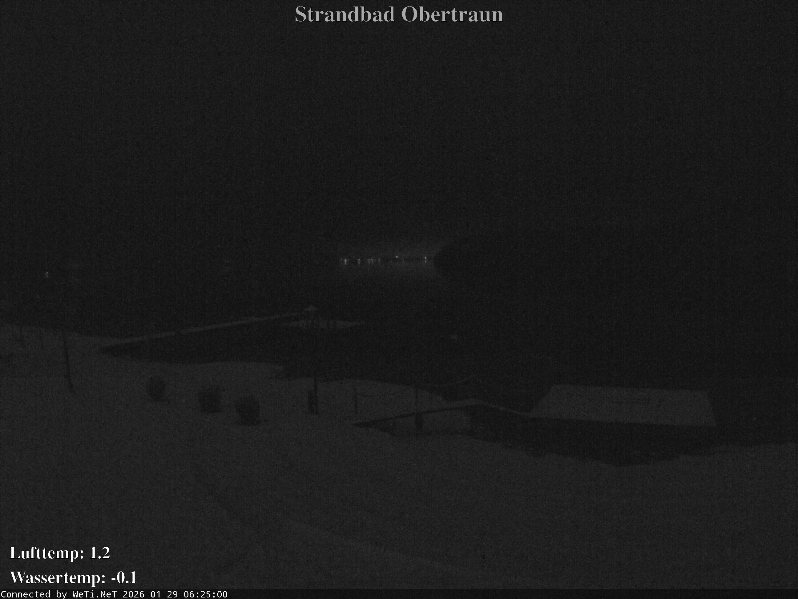 Archiv Foto Webcam Hallstätter See: Strandbad Obertraun