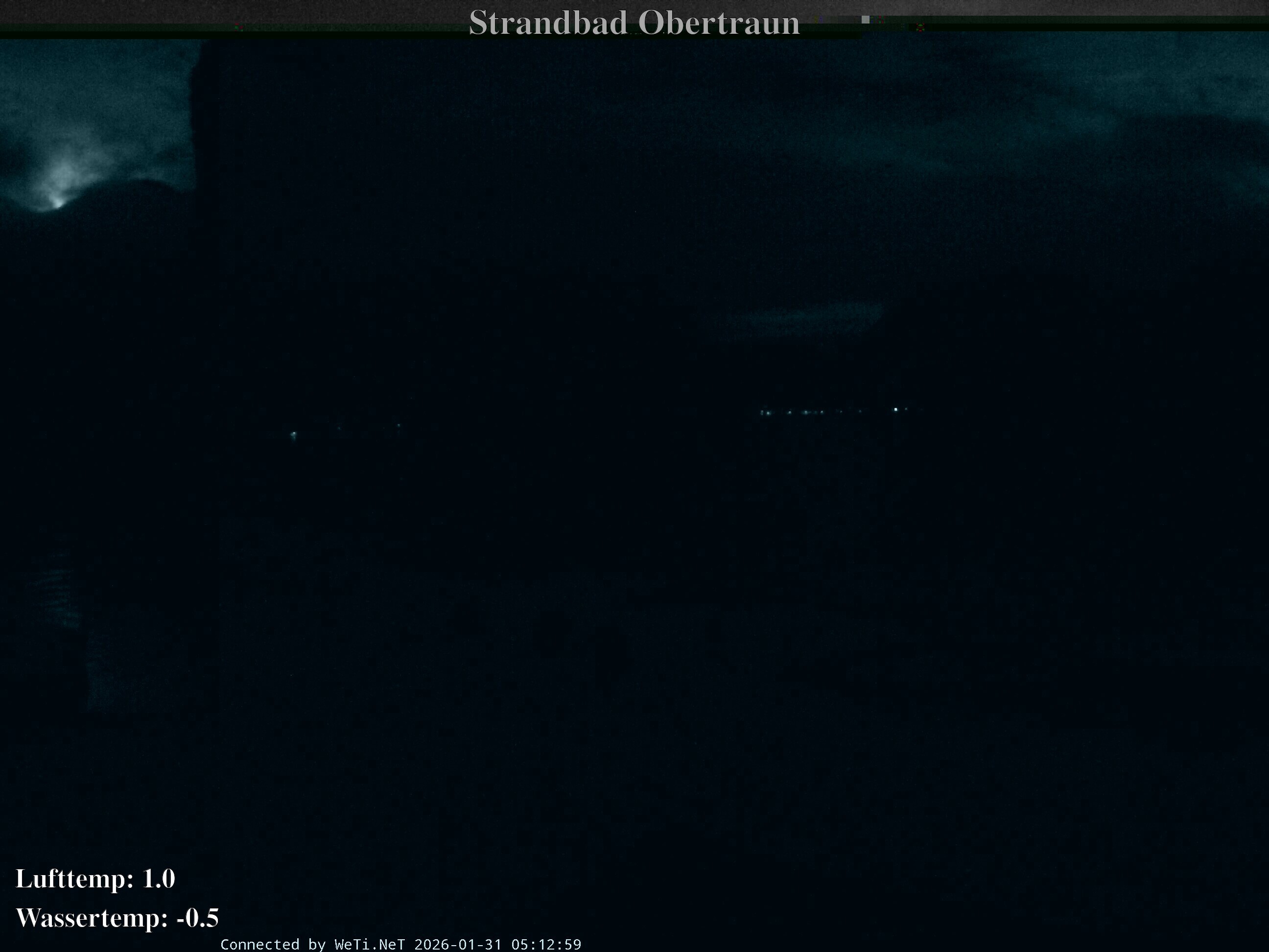 Archiv Foto Webcam Hallstätter See: Strandbad Obertraun