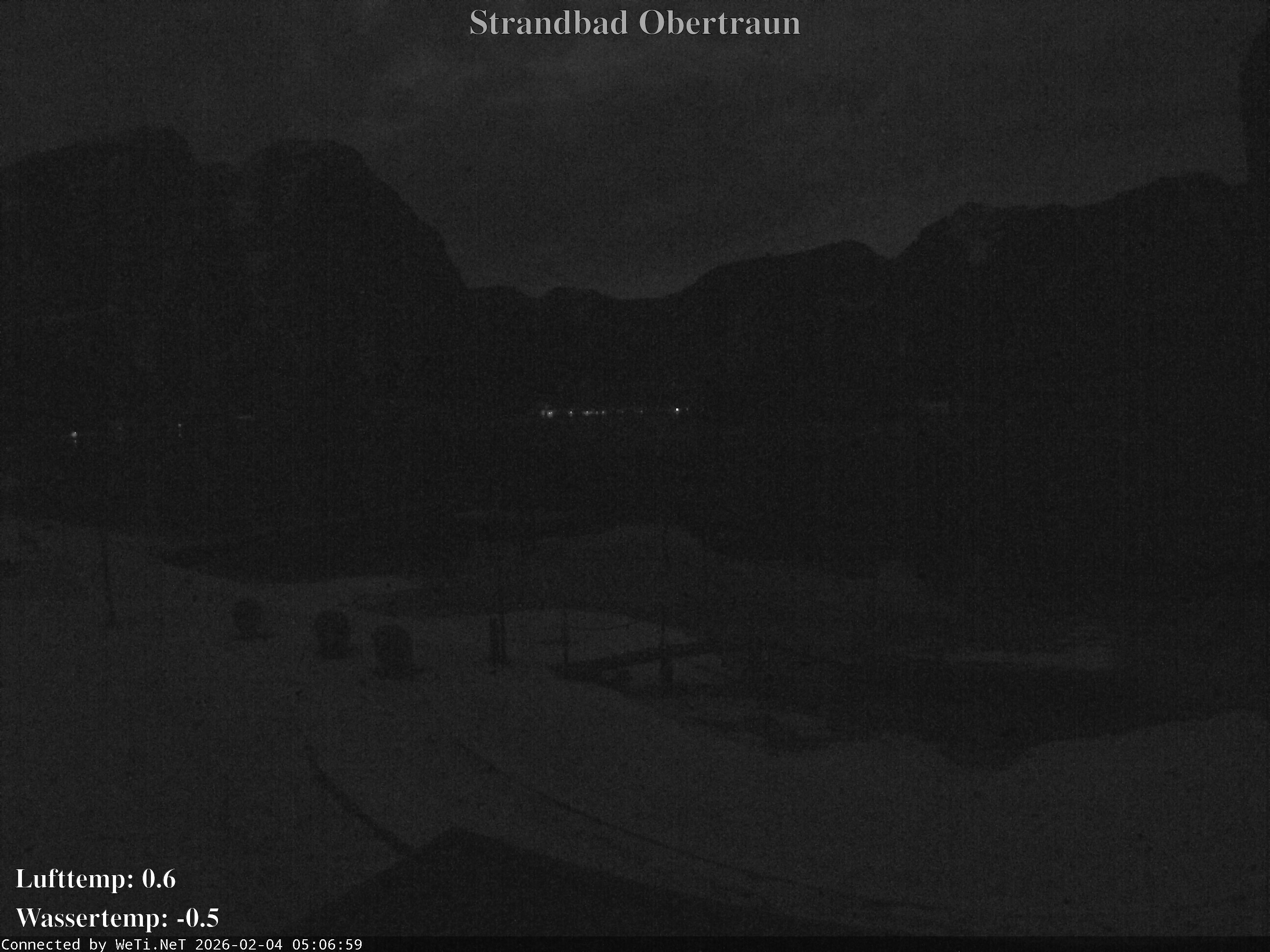 Archiv Foto Webcam Hallstätter See: Strandbad Obertraun