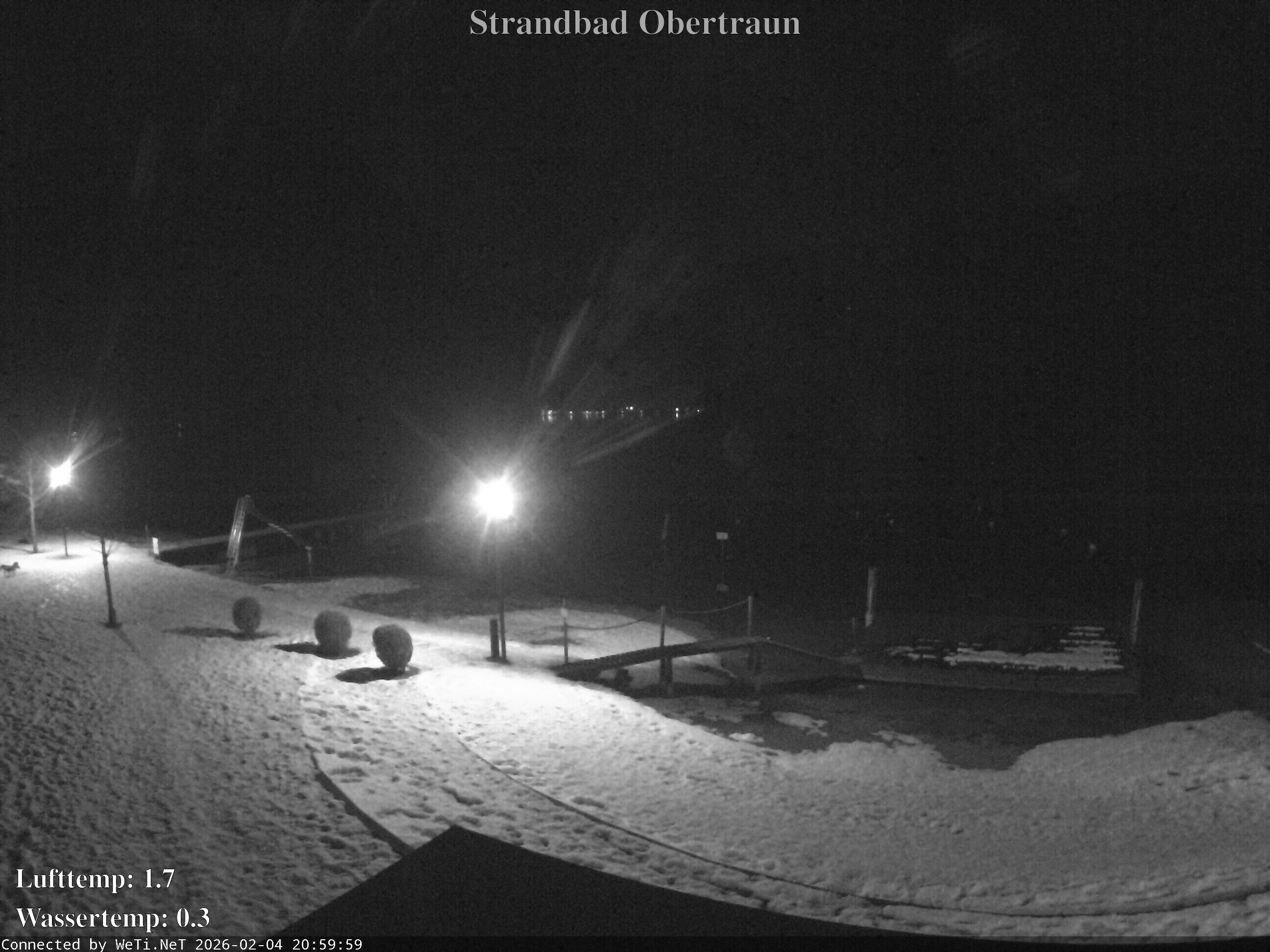 Archiv Foto Webcam Hallstätter See: Strandbad Obertraun