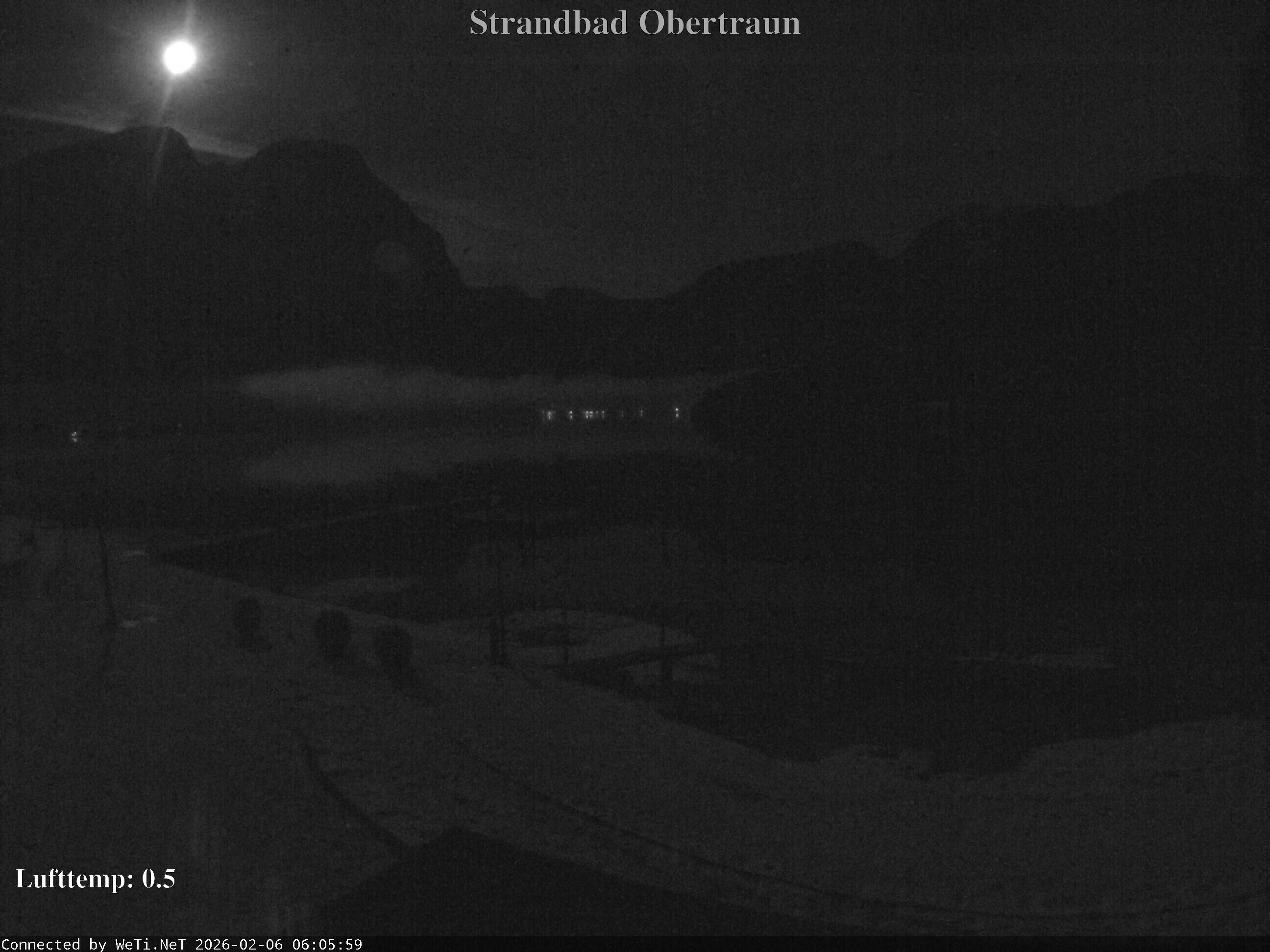 Archiv Foto Webcam Hallstätter See: Strandbad Obertraun