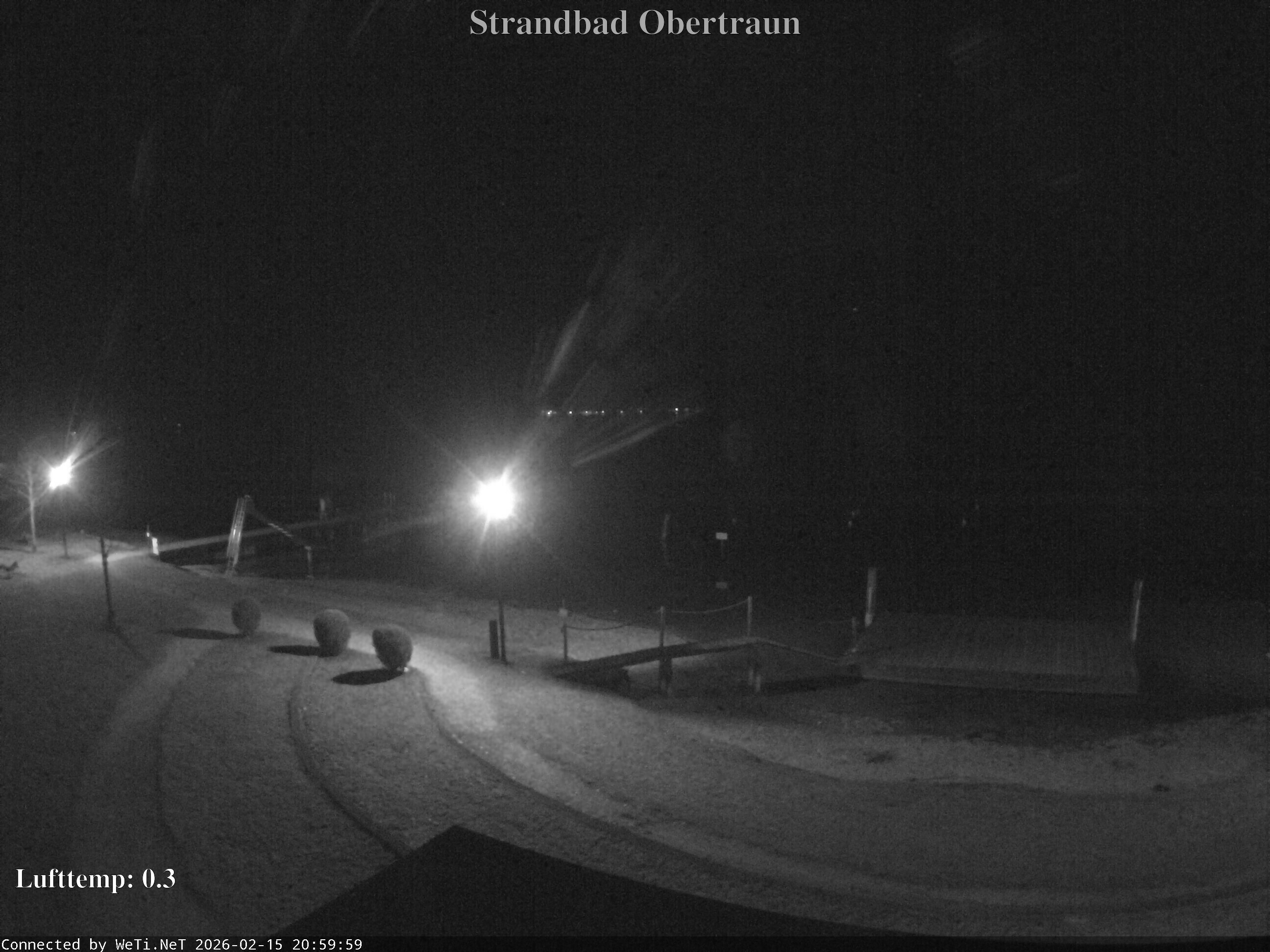 Archiv Foto Webcam Hallstätter See: Strandbad Obertraun