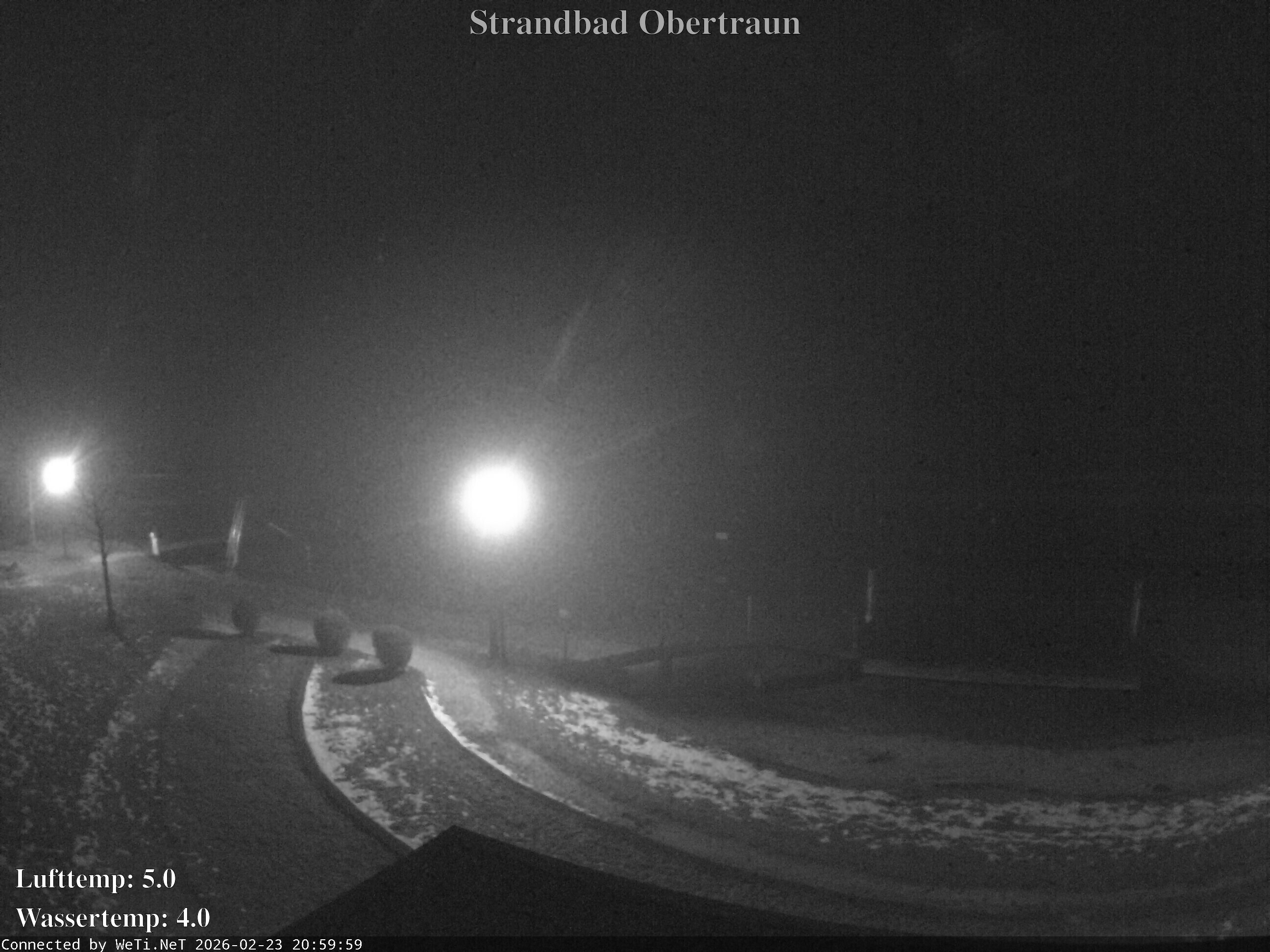 Archiv Foto Webcam Hallstätter See: Strandbad Obertraun