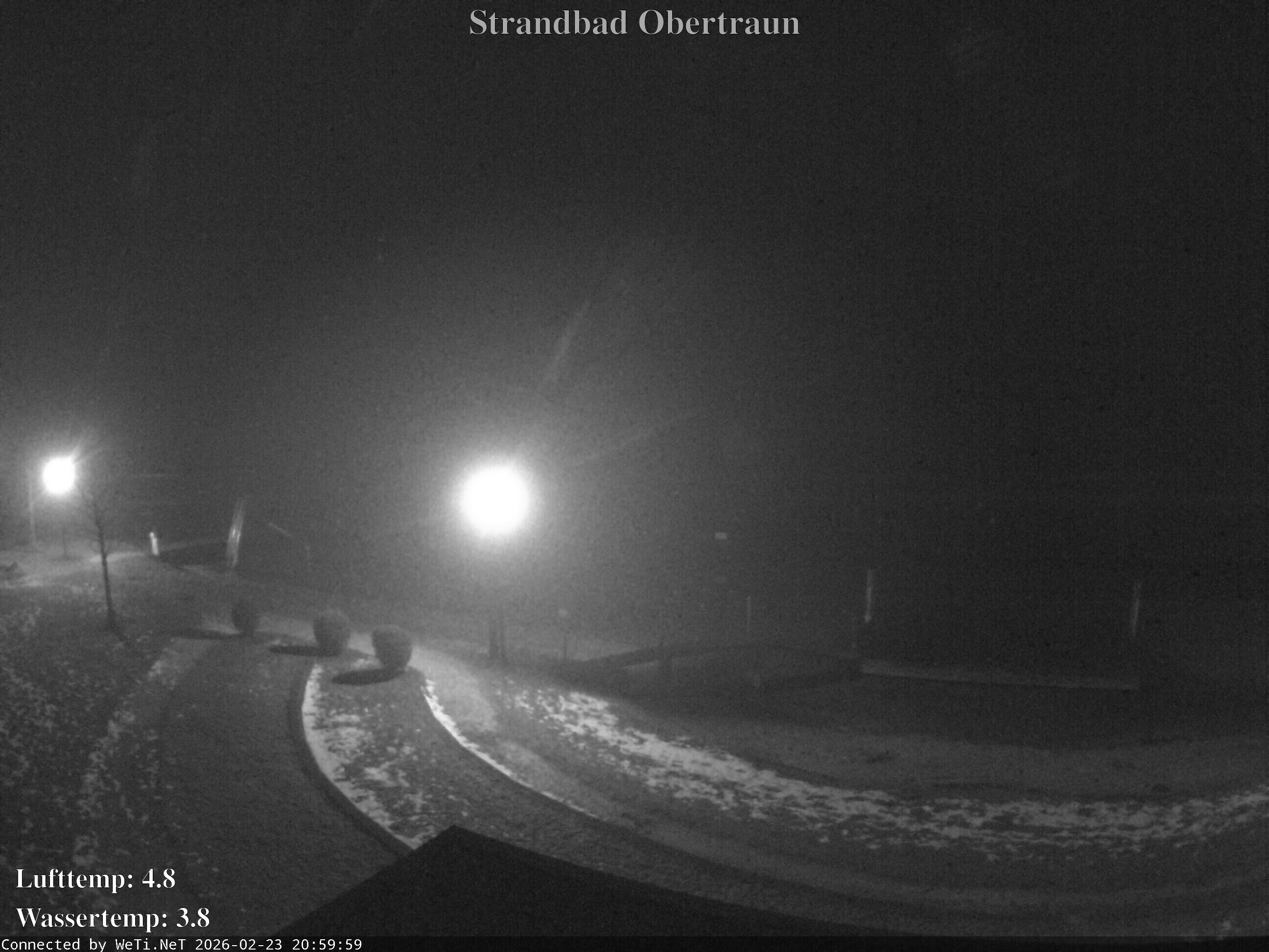 Archiv Foto Webcam Hallstätter See: Strandbad Obertraun