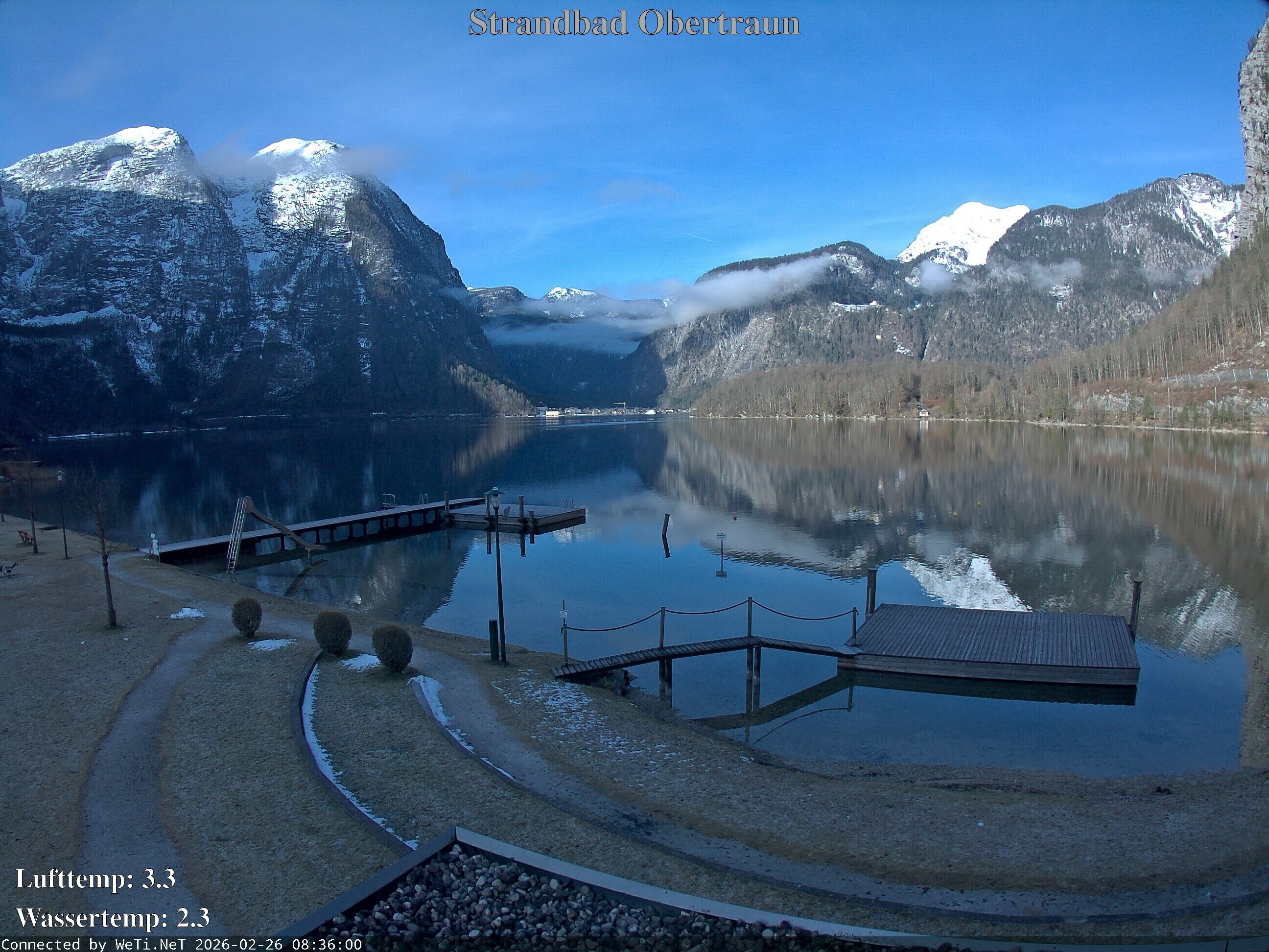 Archived image Webcam Obertraun Lido