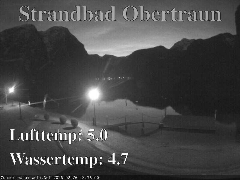 Archived image Webcam Obertraun Lido